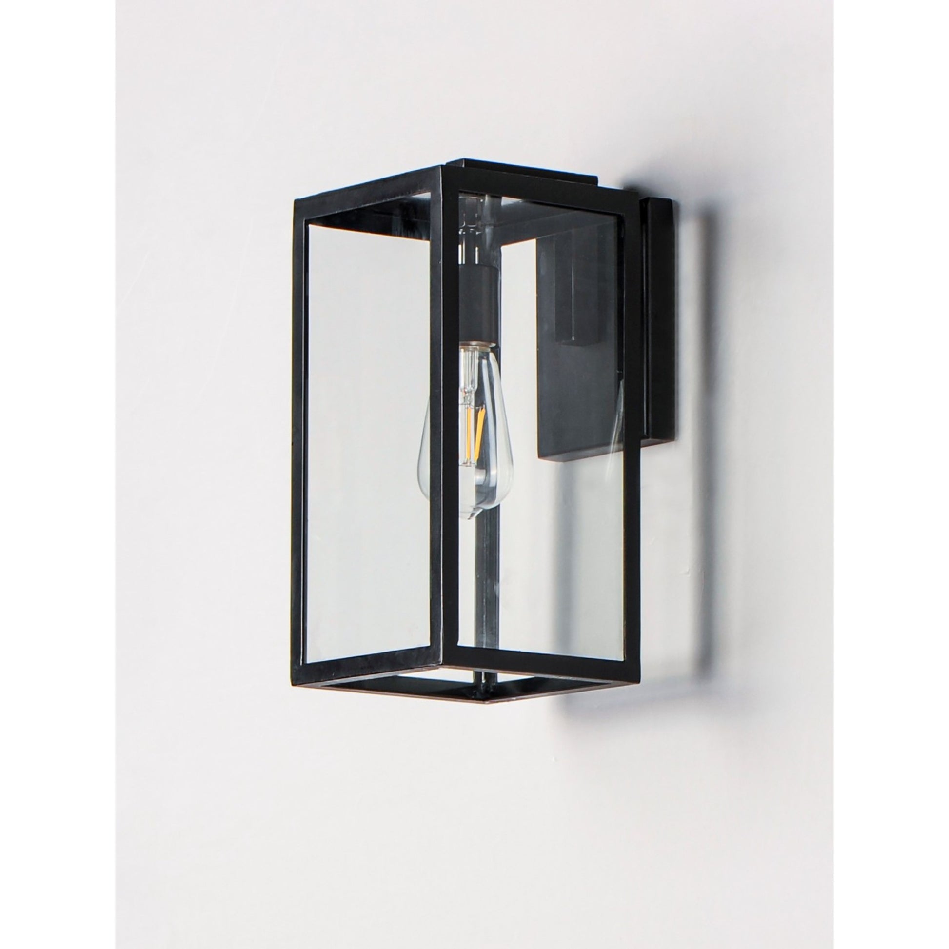 Catalina 13" Outdoor Wall Lantern, Dark Bronze Finish - Bees Lighting