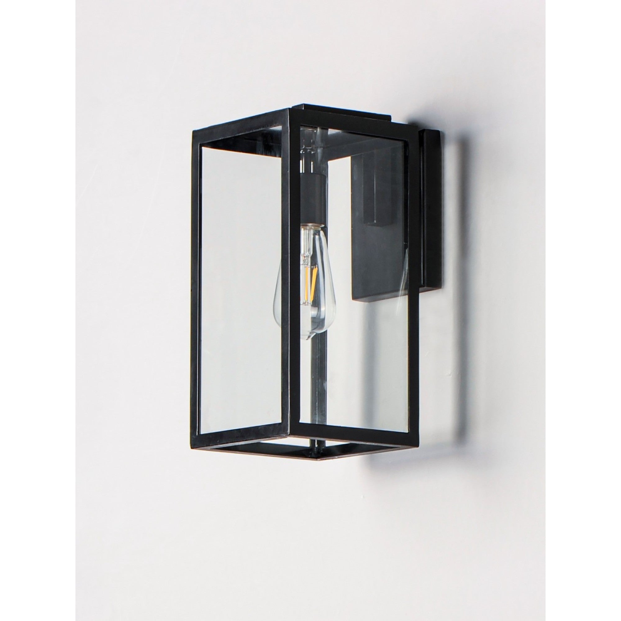 Catalina 13" Outdoor Wall Lantern, Dark Bronze Finish - Bees Lighting