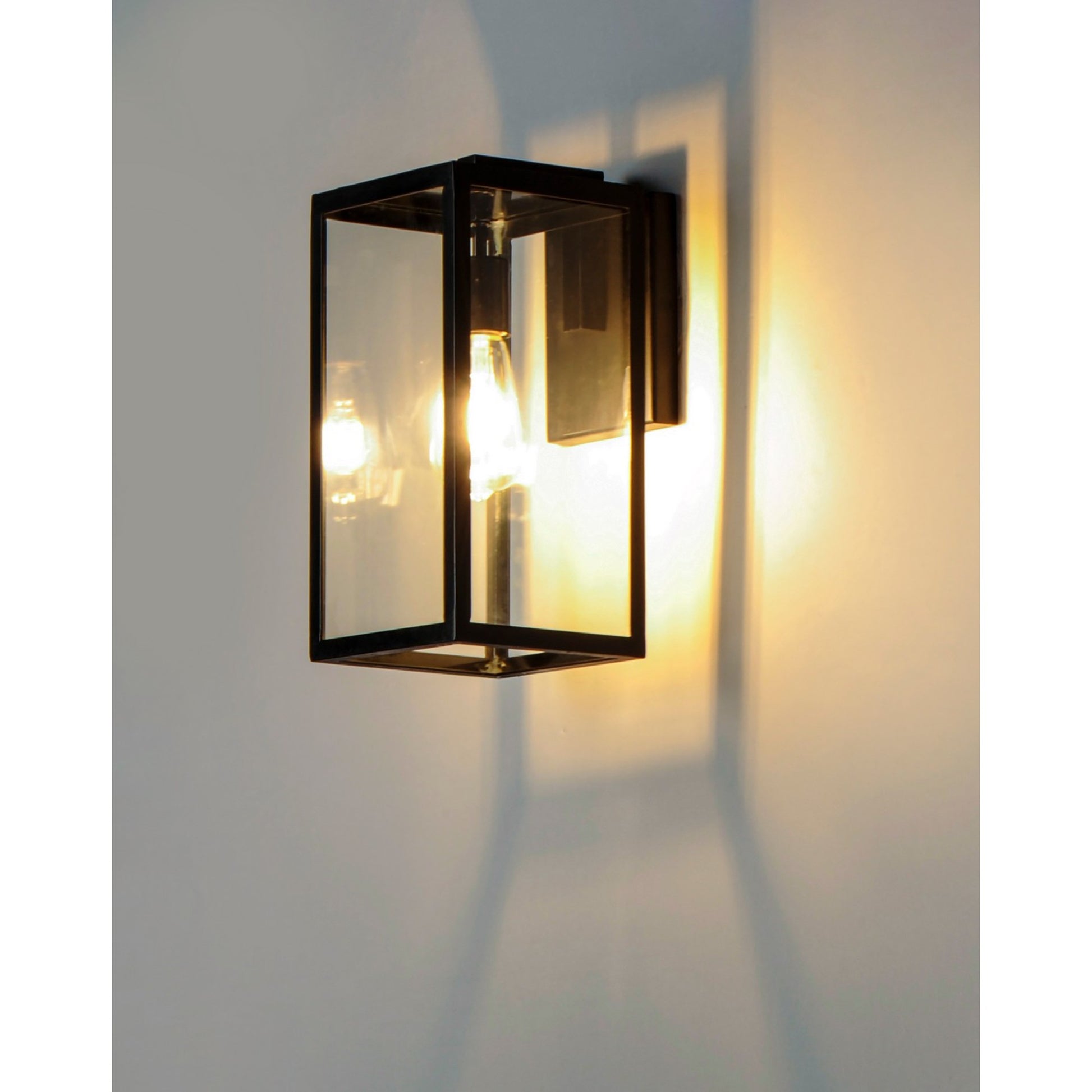 Catalina 13" Outdoor Wall Lantern, Dark Bronze Finish - Bees Lighting