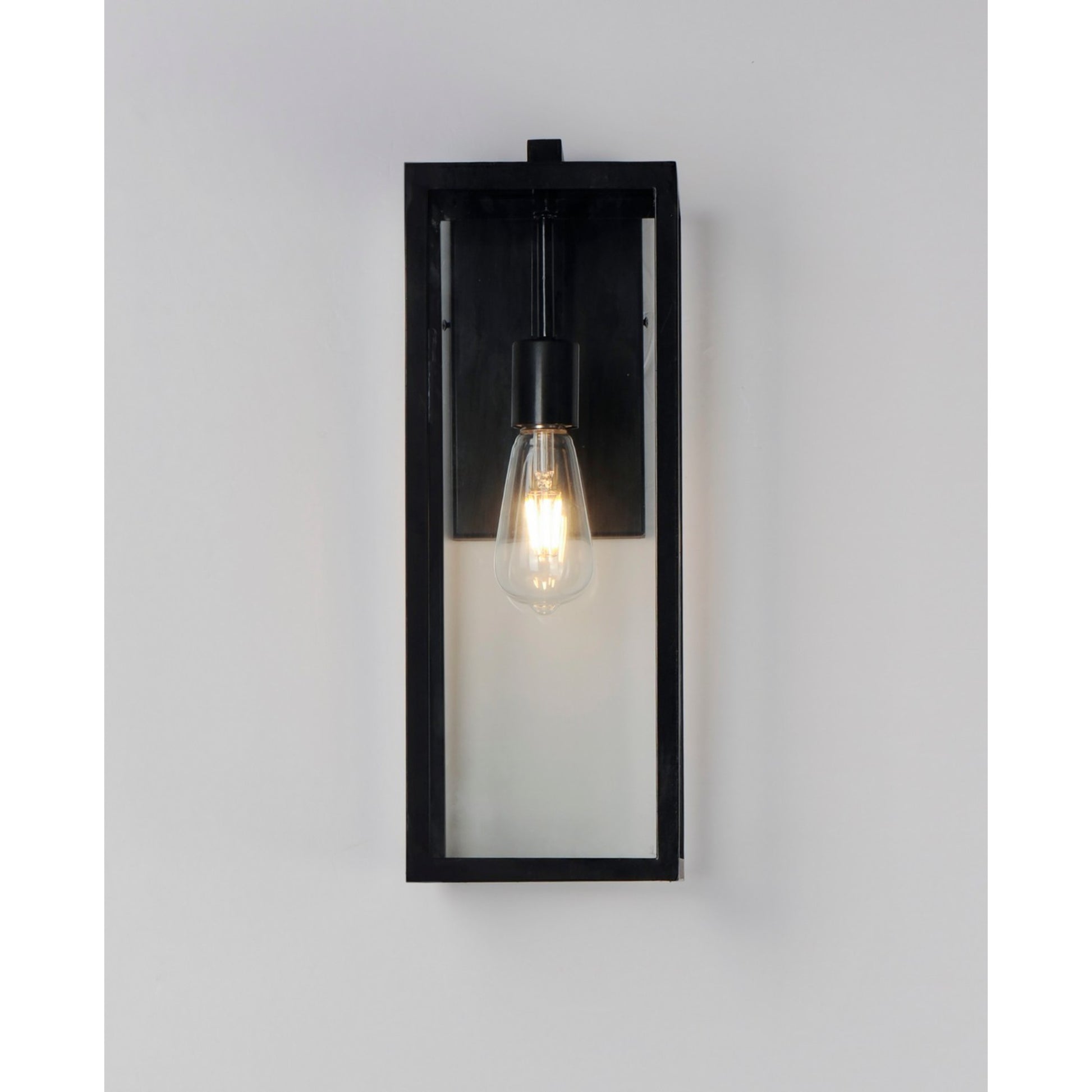 Catalina 17" Outdoor Wall Lantern, Dark Bronze Finish - Bees Lighting