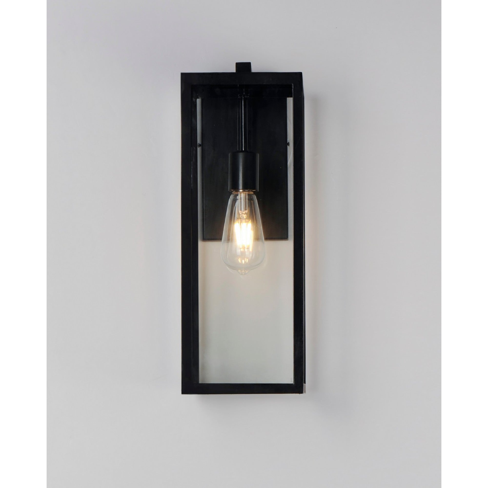 Catalina 17" Outdoor Wall Lantern, Dark Bronze Finish - Bees Lighting