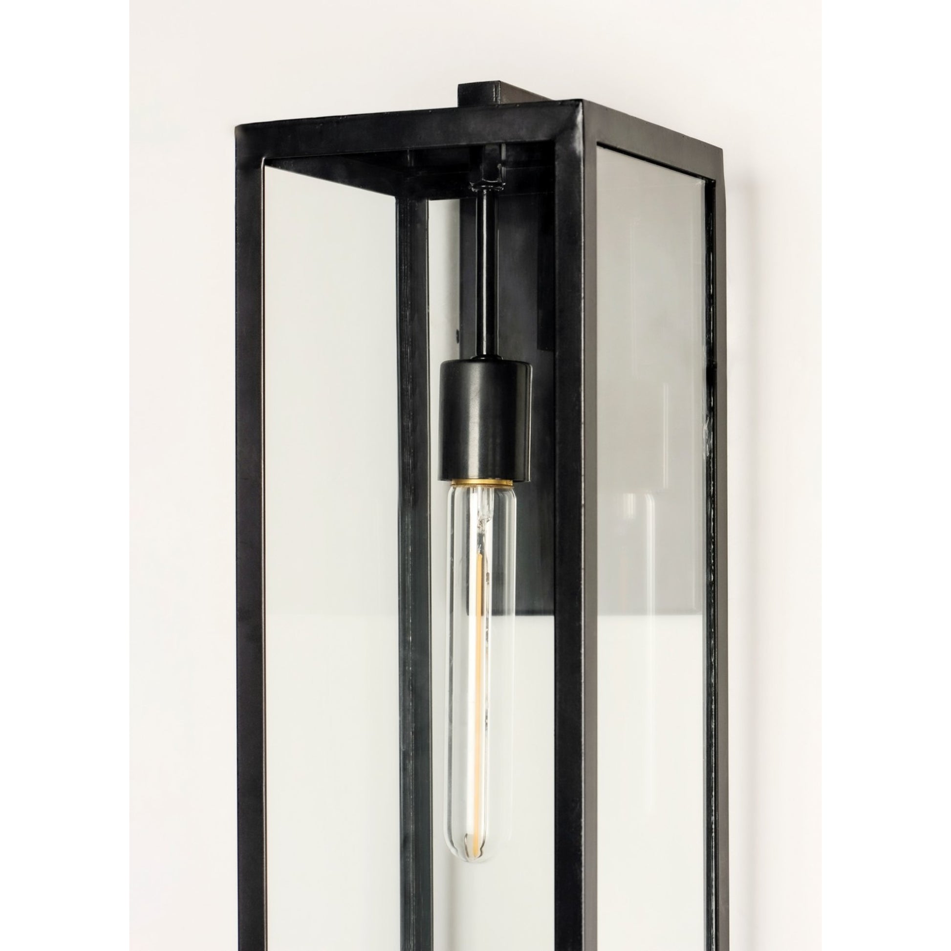 Catalina 17" Outdoor Wall Lantern, Dark Bronze Finish - Bees Lighting
