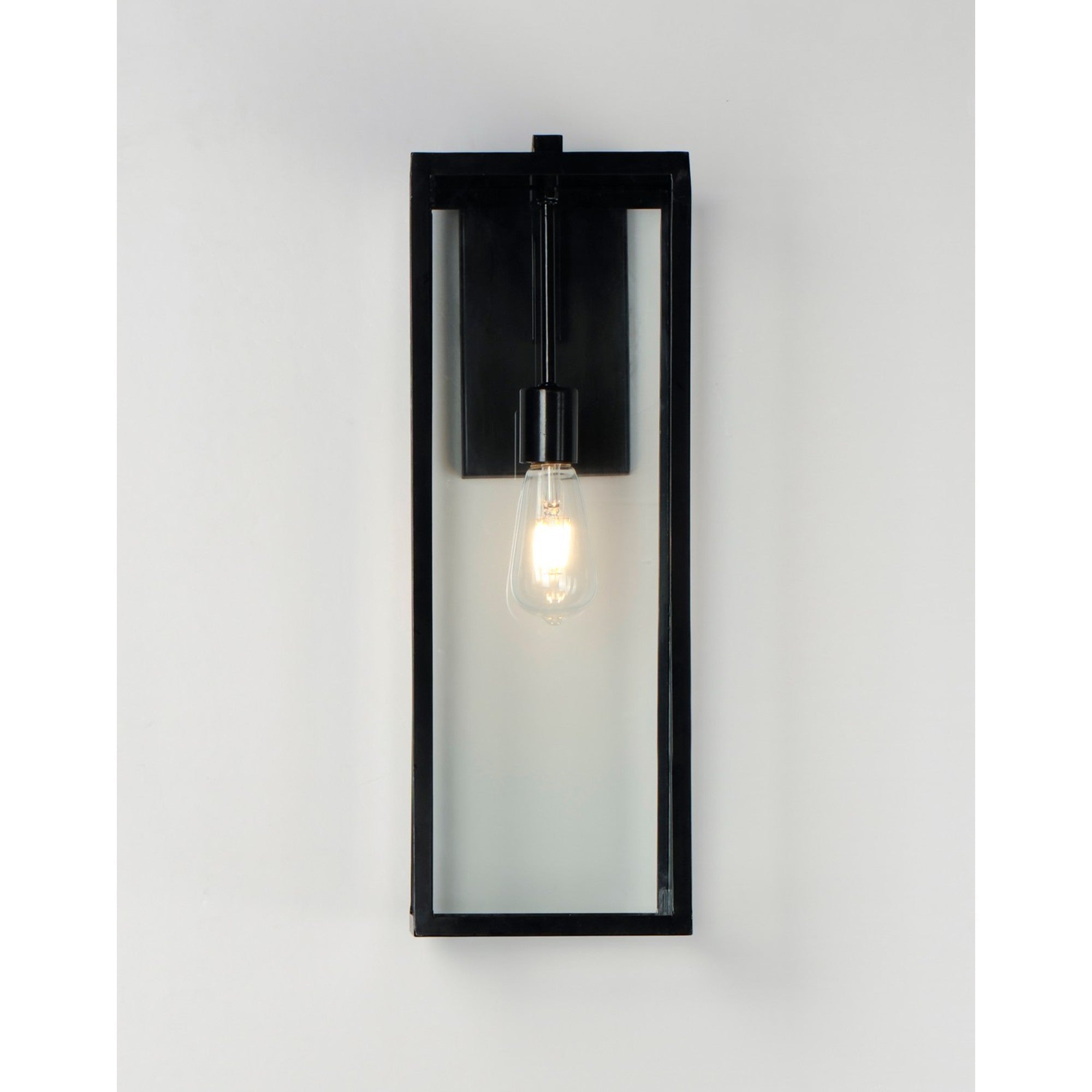 Catalina 21" Outdoor Wall Lantern, Dark Bronze Finish - Bees Lighting