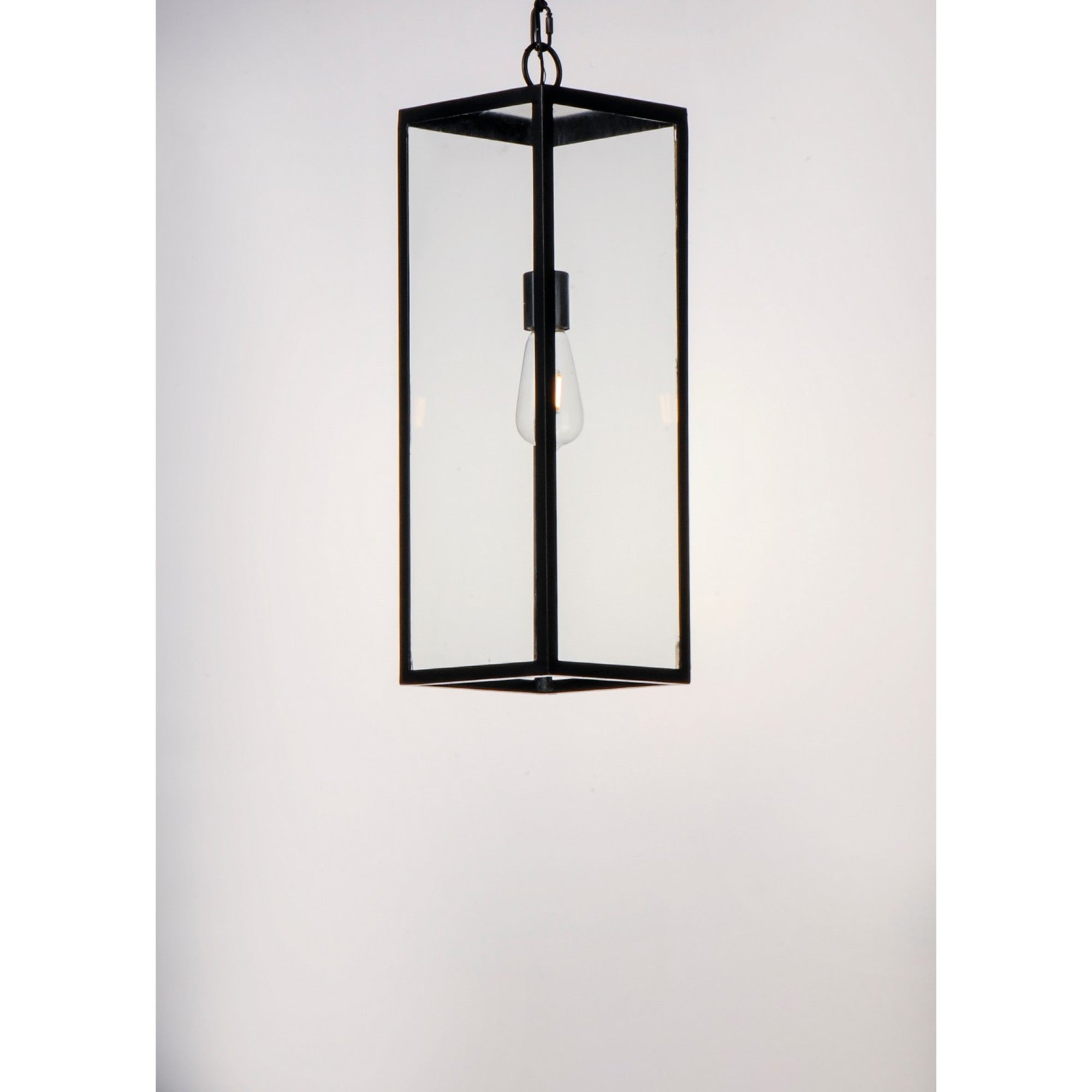 Catalina 23" Outdoor Hanging Lantern, Dark Bronze Finish - Bees Lighting