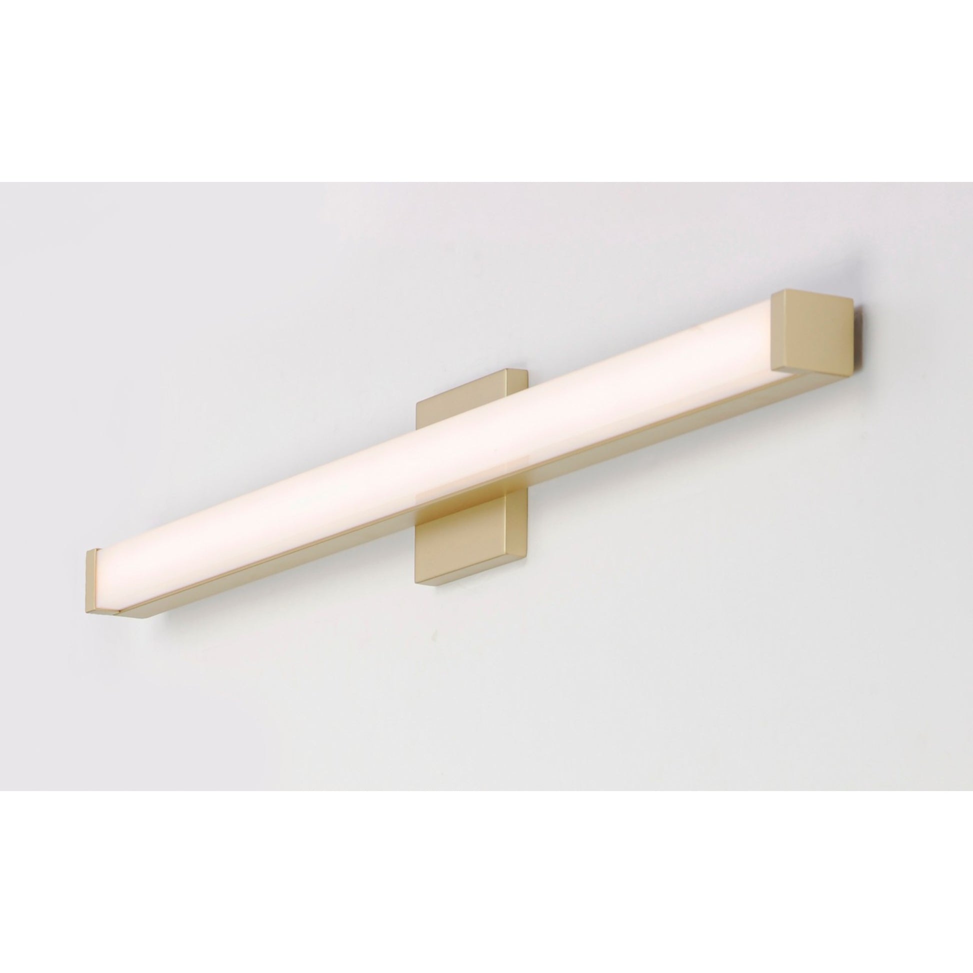 Spec 30" LED Bath Vanity, Gold Finish - Bees Lighting