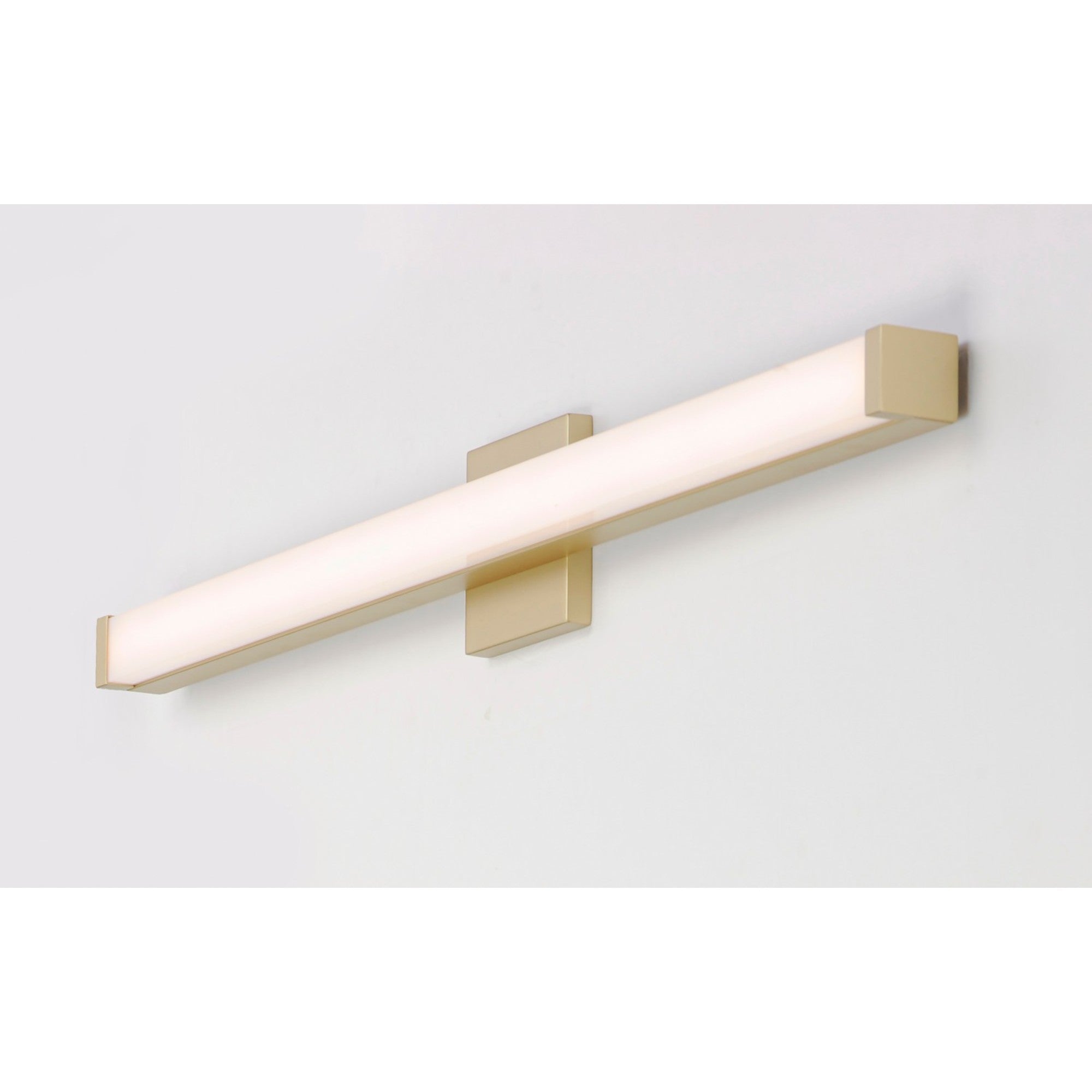 Spec 30" LED Bath Vanity, Gold Finish - Bees Lighting
