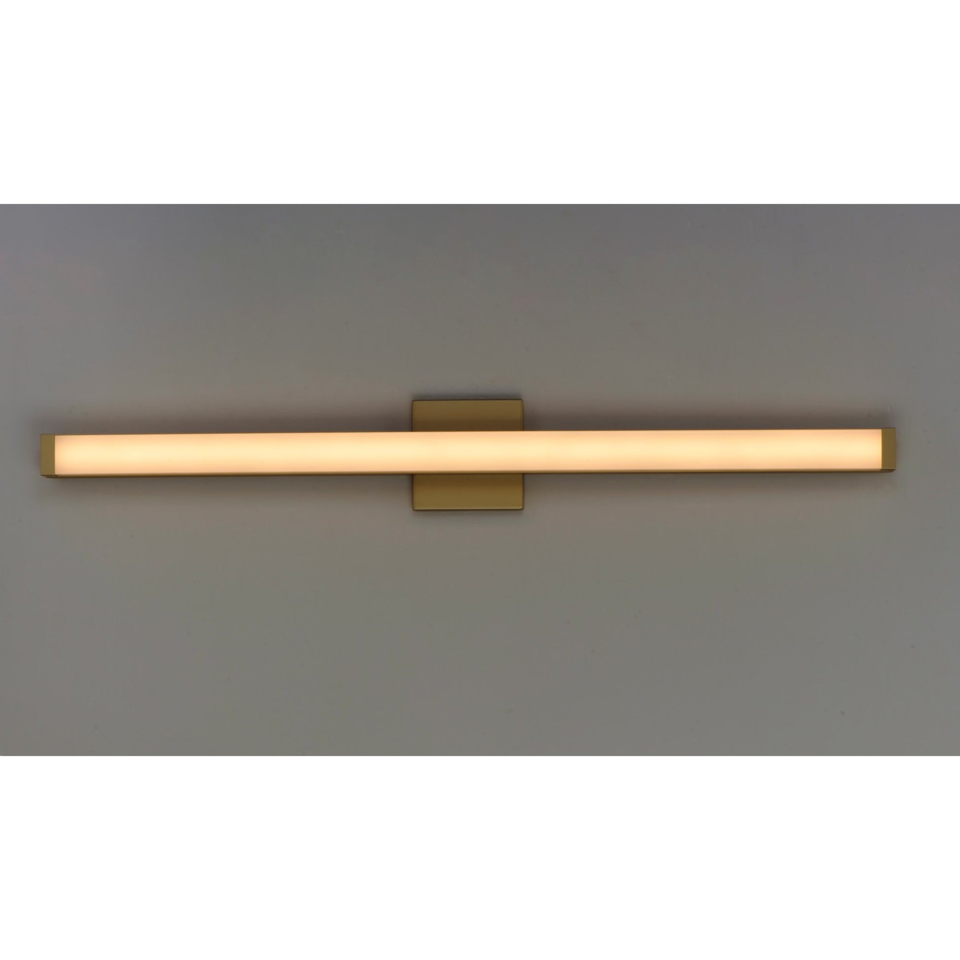 Spec 48" LED Bath Vanity, Gold Finish - Bees Lighting