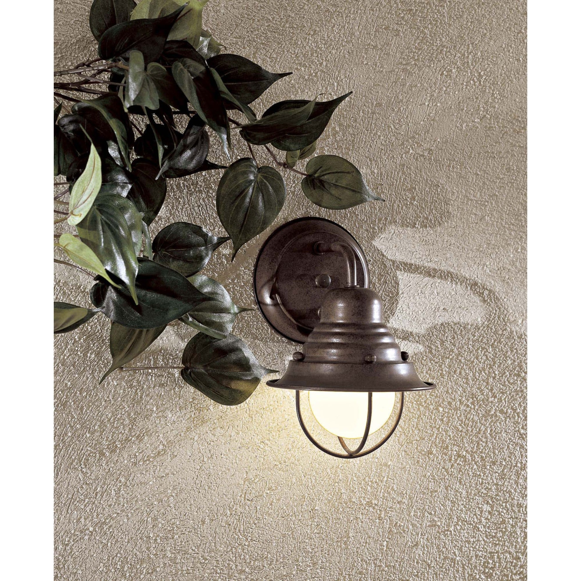 Wyndmere 9" Outdoor Wall Sconce, Antique Bronze Finish - Bees Lighting