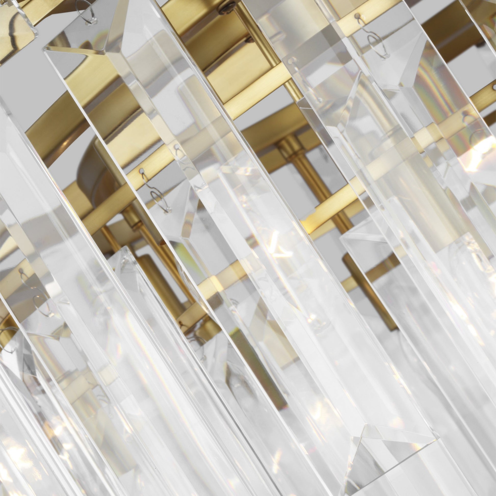 Arden 33" 16-Light Large Chandelier, Burnished Brass Finish - Bees Lighting