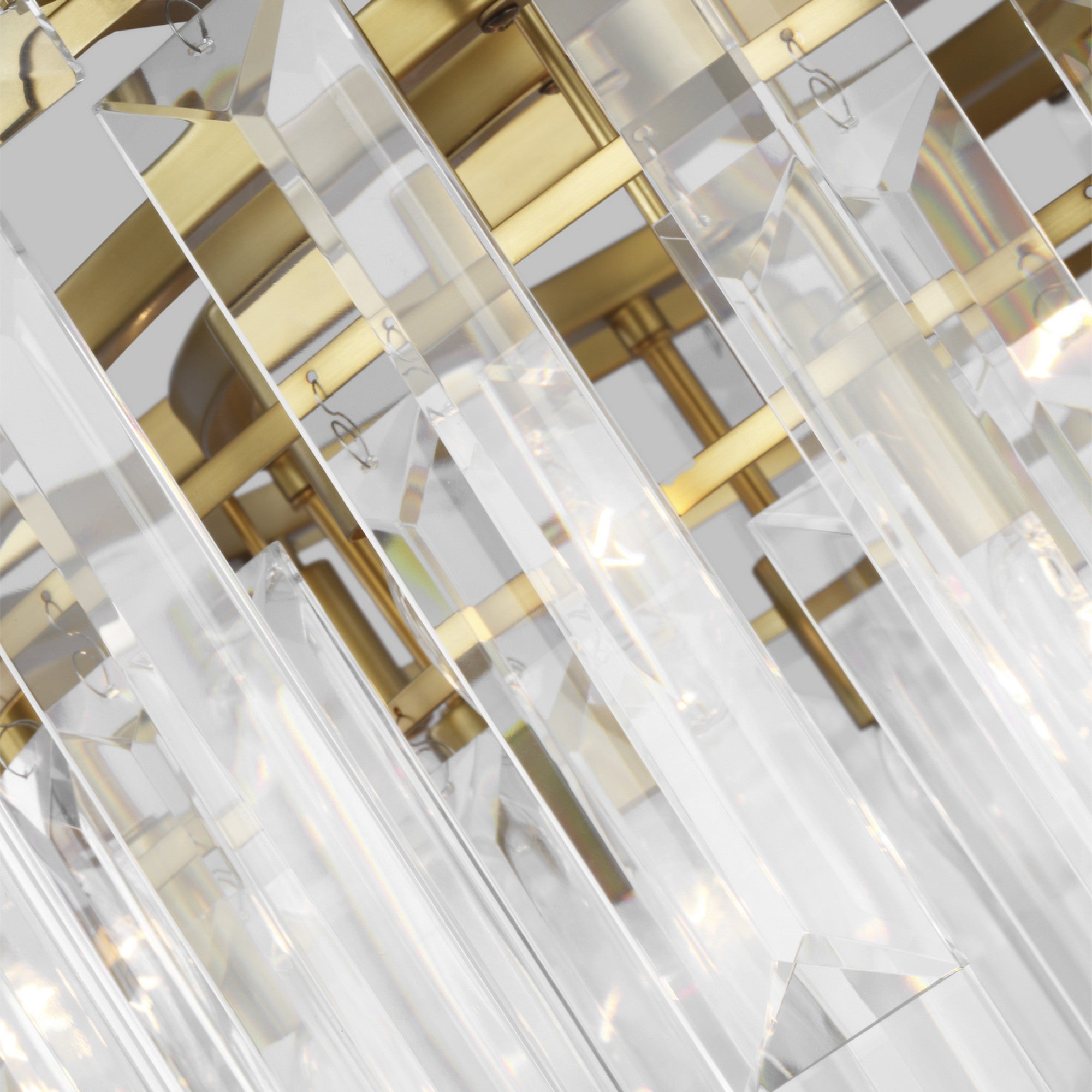 Arden 33" 16-Light Large Chandelier, Burnished Brass Finish - Bees Lighting