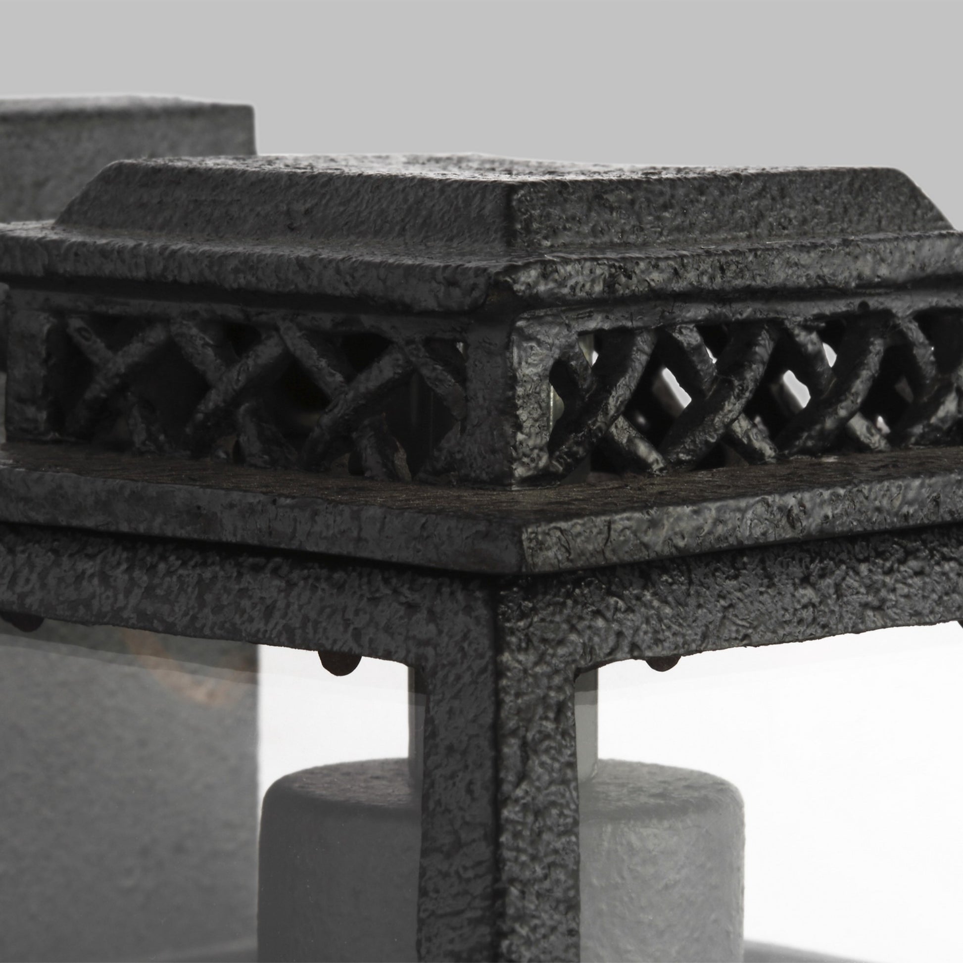 Falmouth 11" Extra Small Outdoor Wall Lantern, Dark Weathered Zinc Finish - Bees Lighting