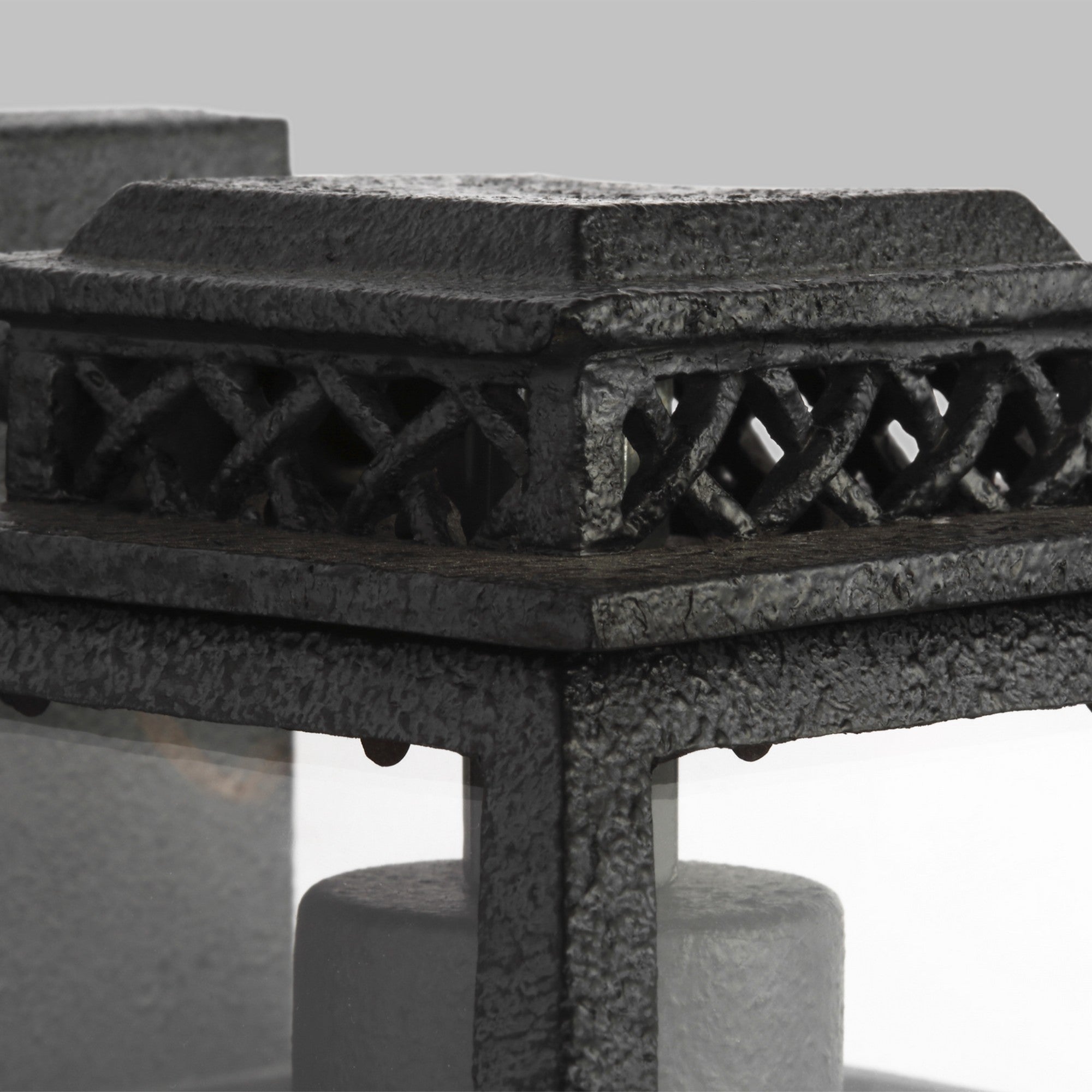 Falmouth 11" Extra Small Outdoor Wall Lantern, Dark Weathered Zinc Finish - Bees Lighting