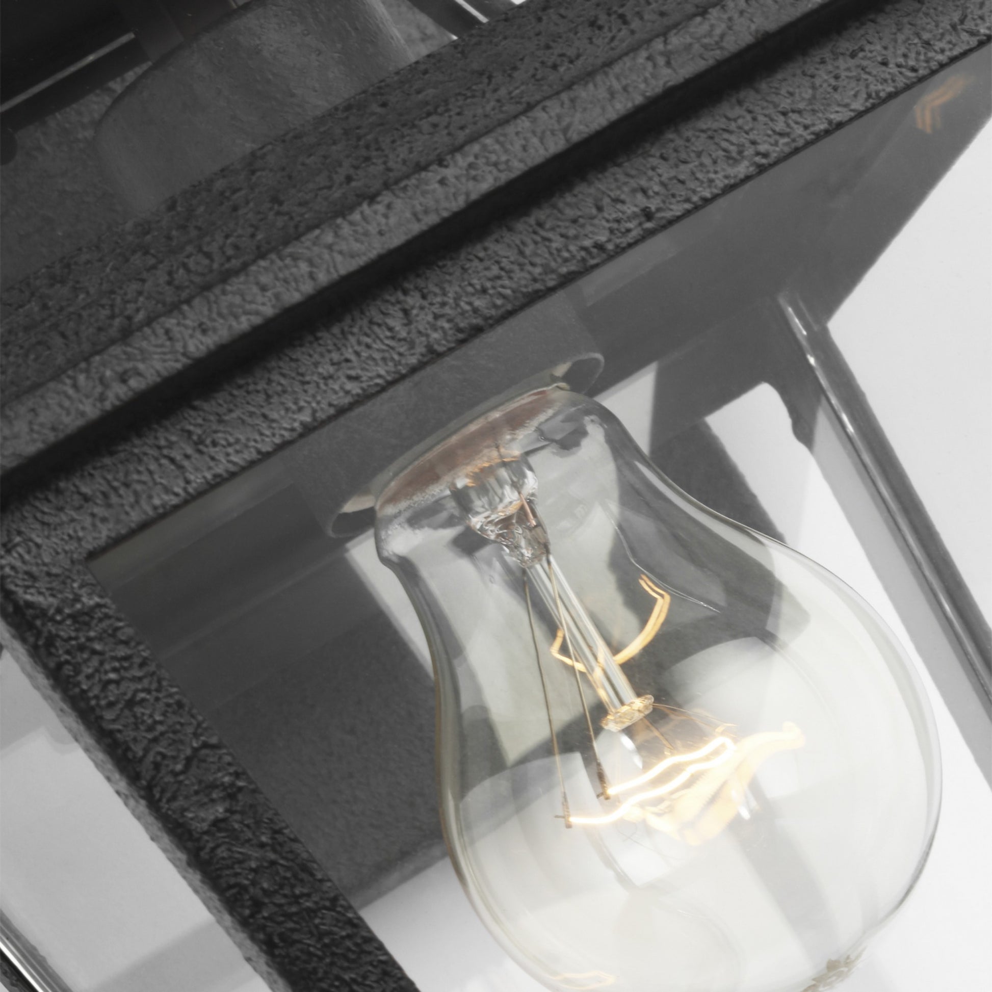 Falmouth 11" Extra Small Outdoor Wall Lantern, Dark Weathered Zinc Finish - Bees Lighting