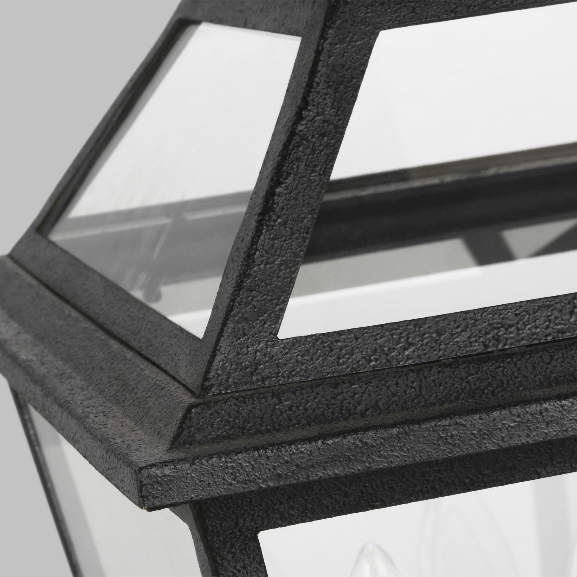 Falmouth 22" 4-Light Post Lantern, Dark Weathered Zinc Finish - Bees Lighting