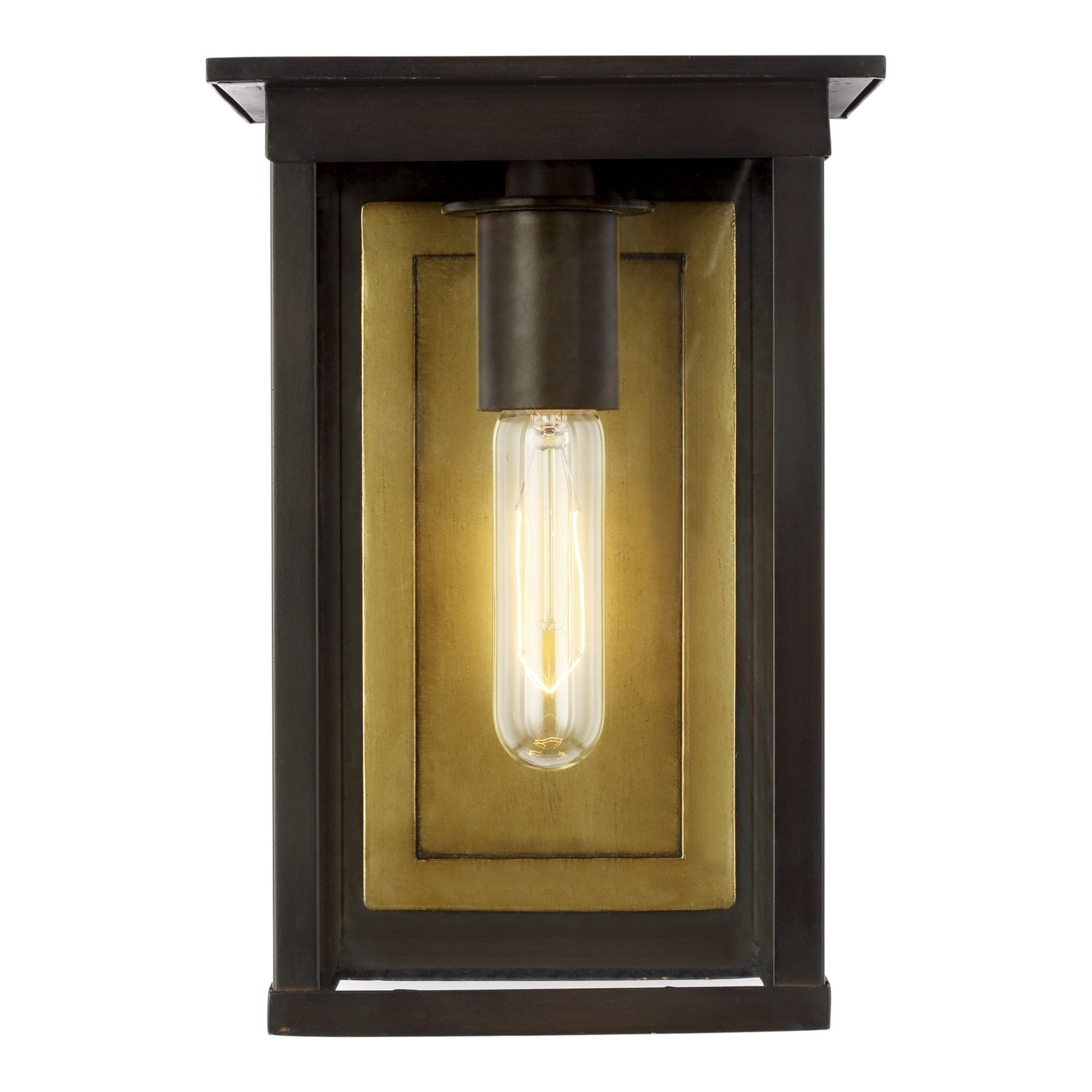 Freeport 10" Small Outdoor Wall Lantern, Heritage Copper Finish - Bees Lighting