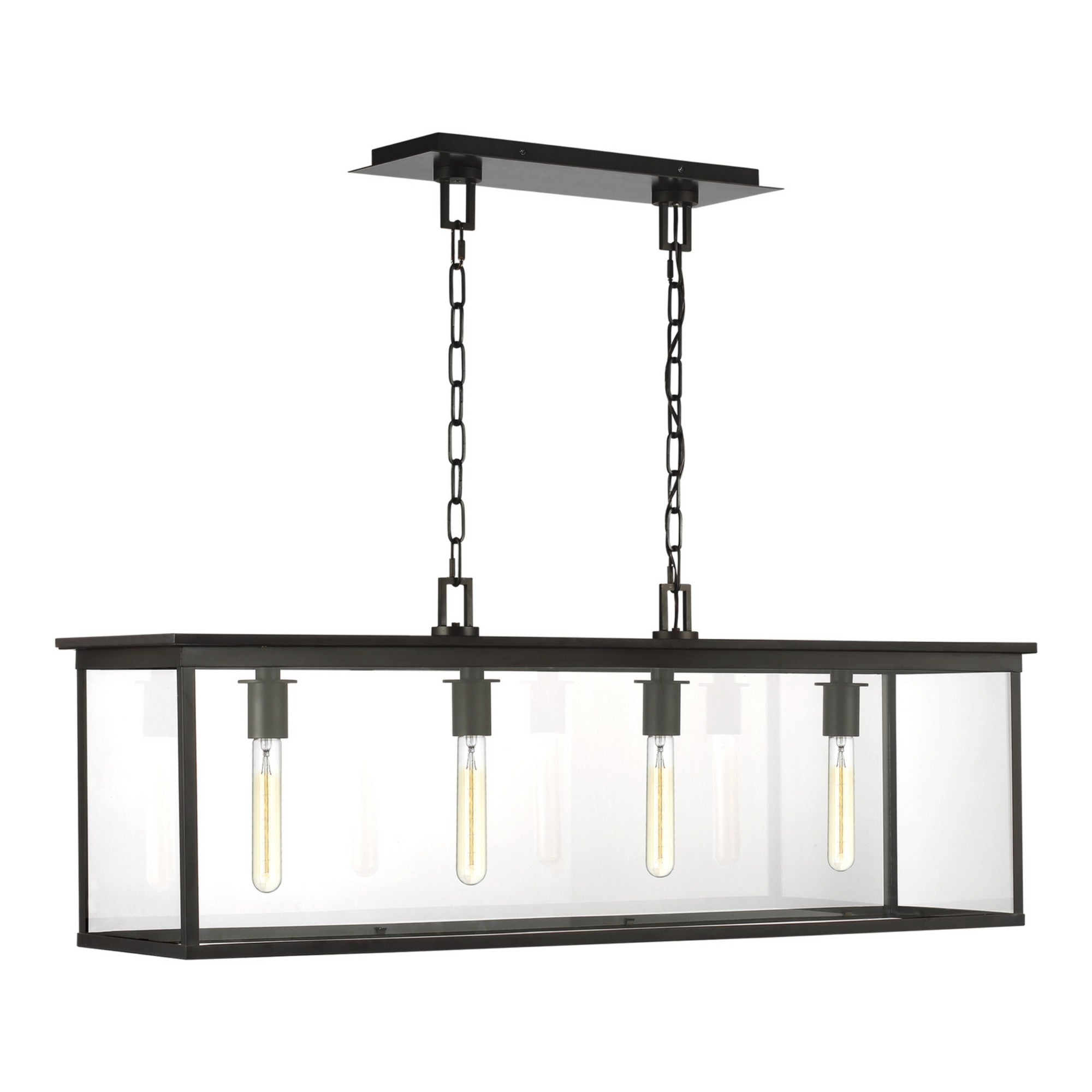 Freeport 42" 4-Light Outdoor Linear Lantern, Heritage Copper Finish - Bees Lighting