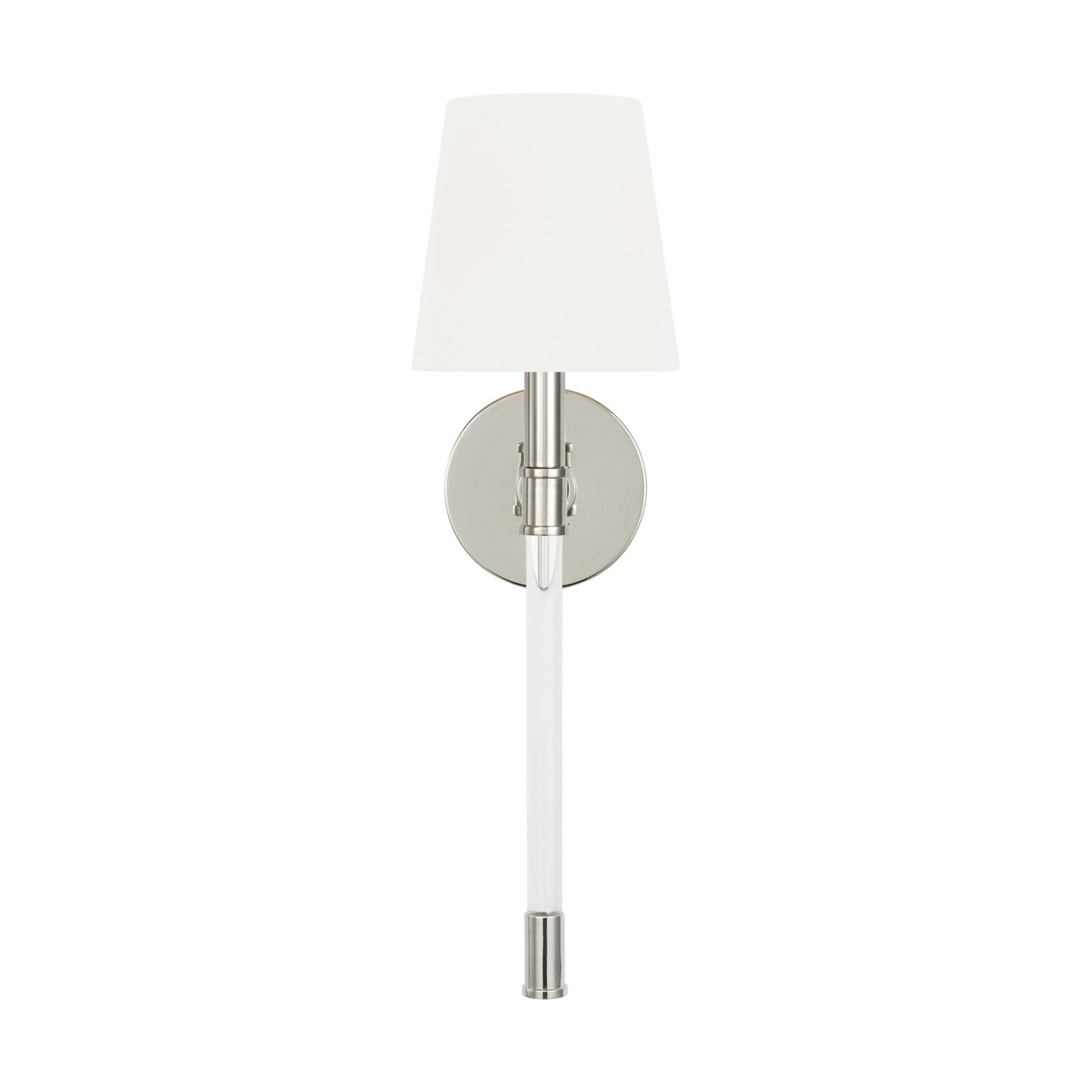Hanover 19" Bath Sconce, Polished Nickel Finish - Bees Lighting
