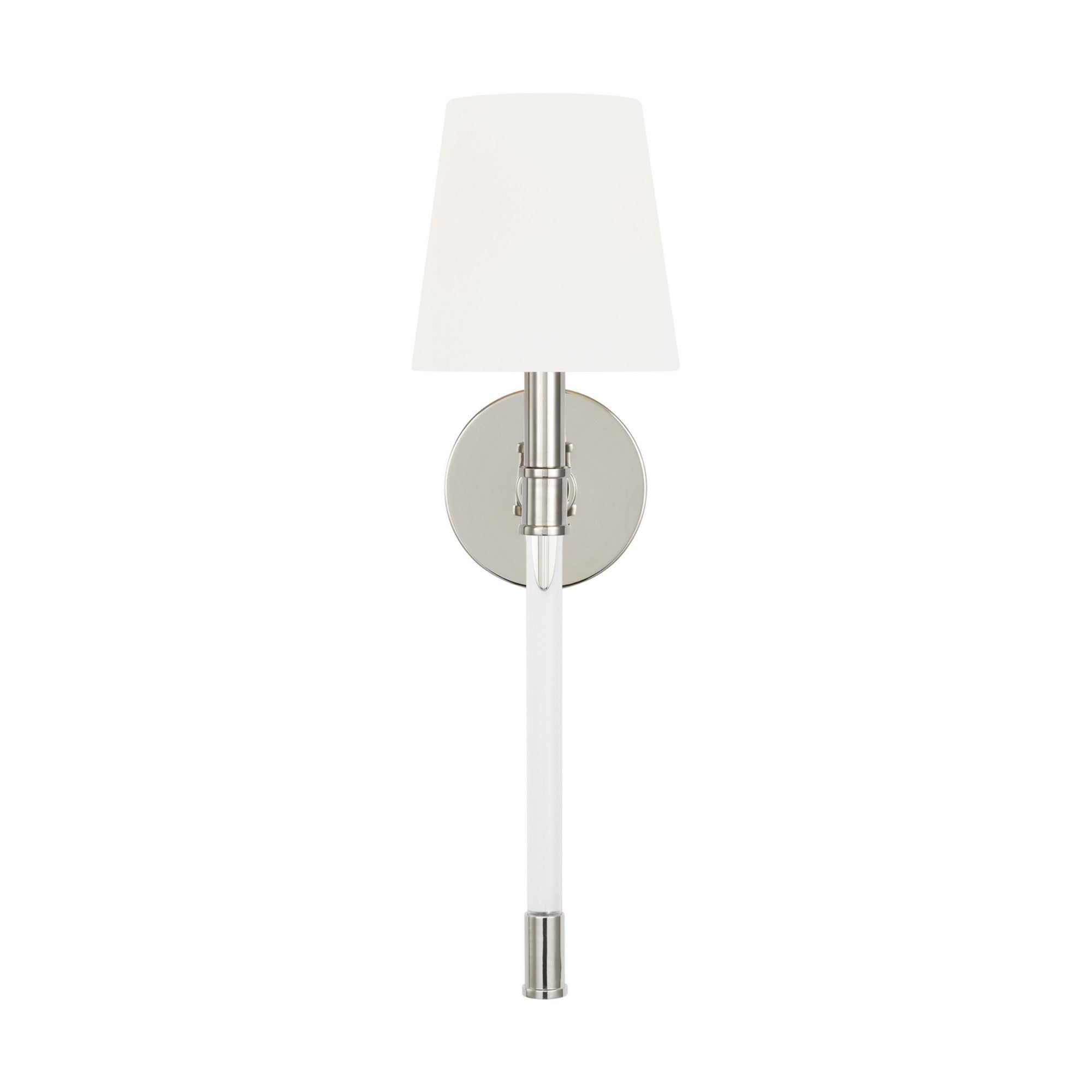 Hanover 19" Bath Sconce, Polished Nickel Finish - Bees Lighting