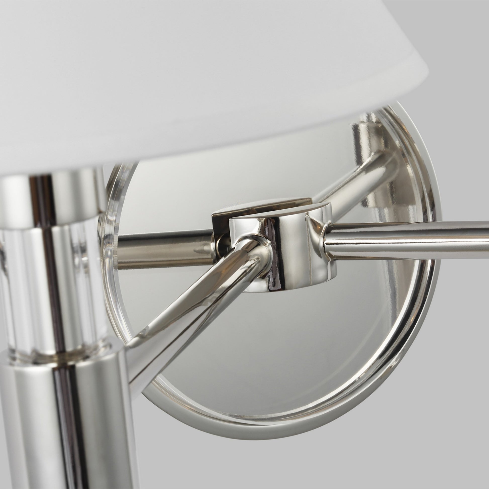 Robert 19" 2-Light Wall Sconce, Polished Nickel Finish - Bees Lighting