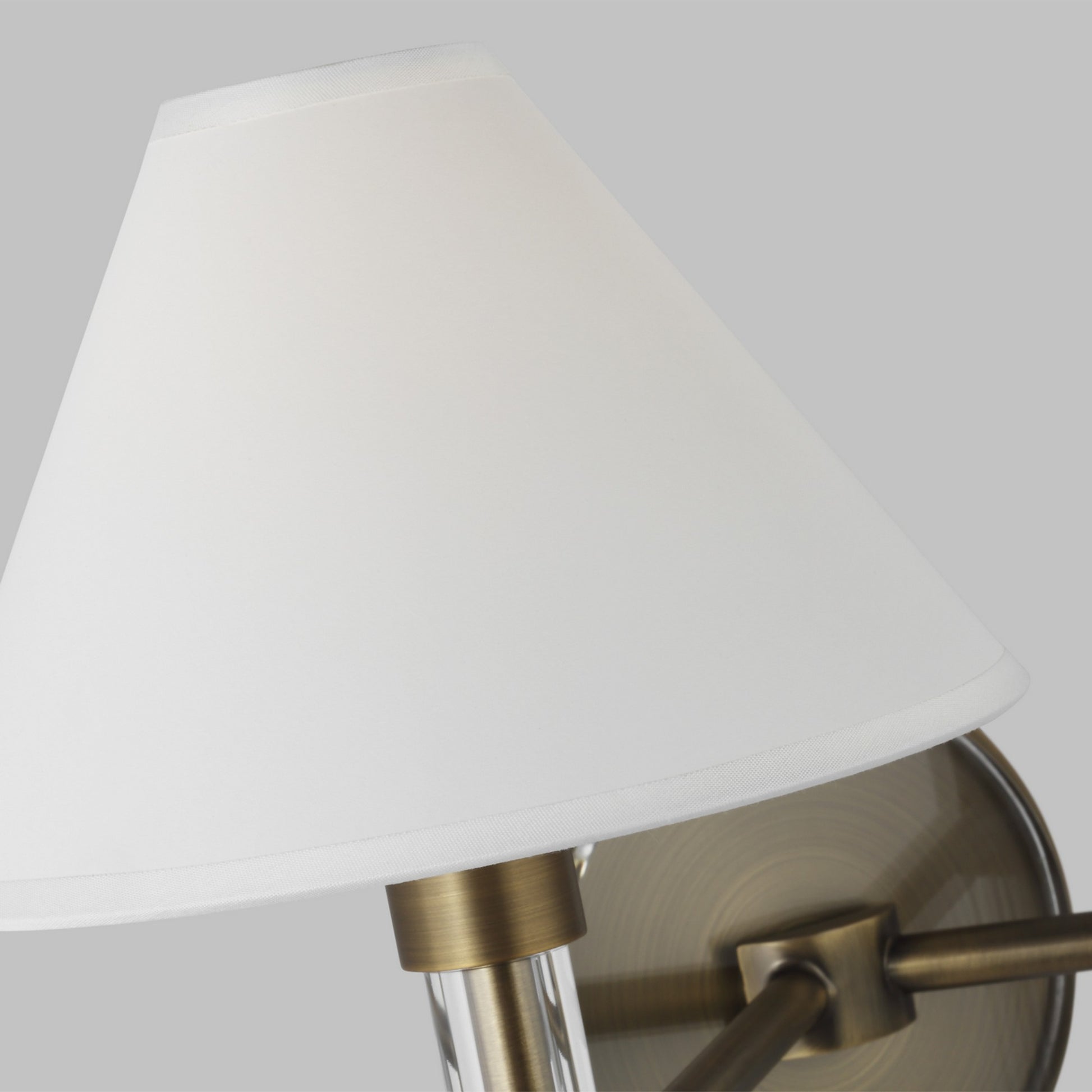 Robert 19" 2-Light Bathroom Vanity, Time Worn Brass Finish - Bees Lighting