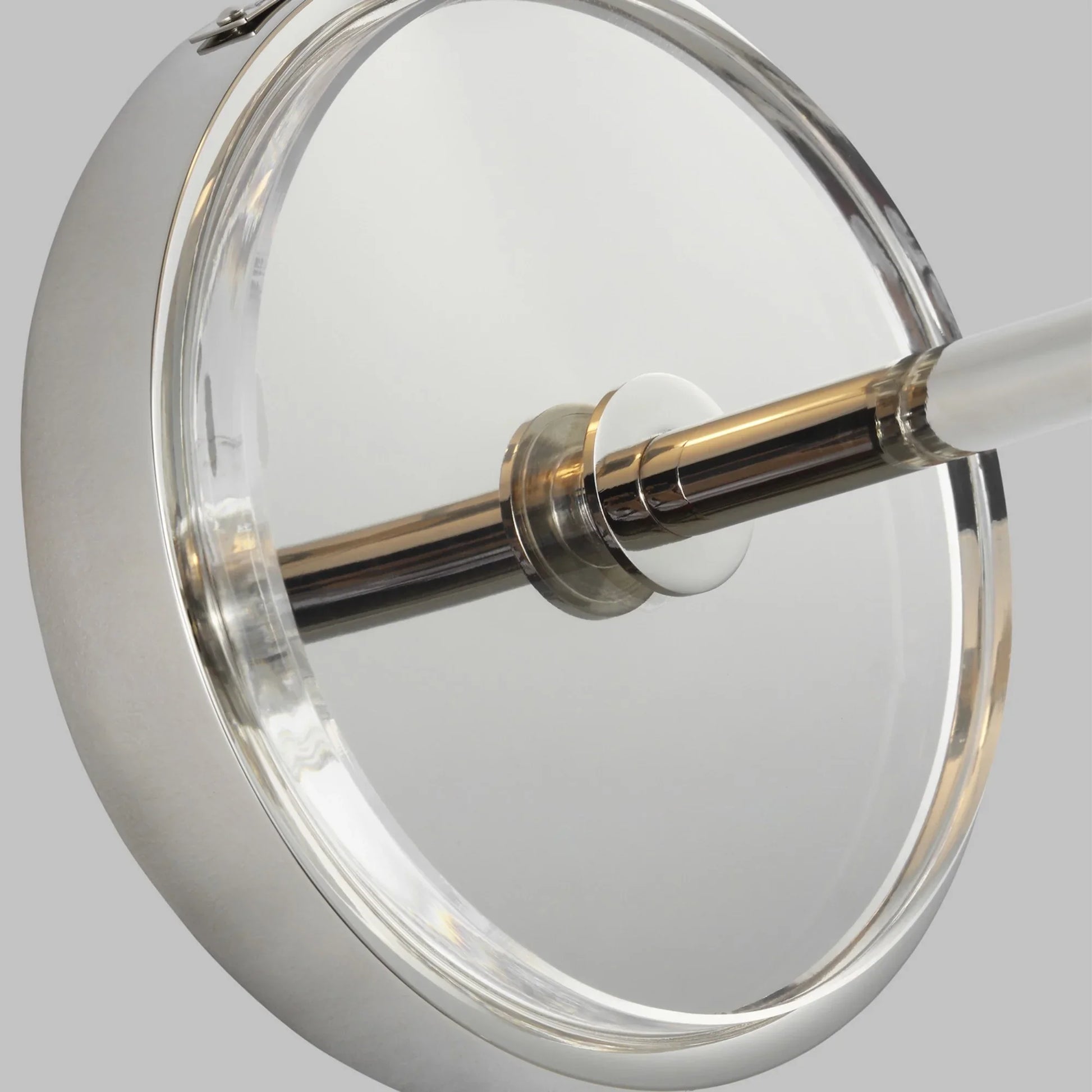 Robert 12" Wall Sconce, Polished Nickel Finish - Bees Lighting