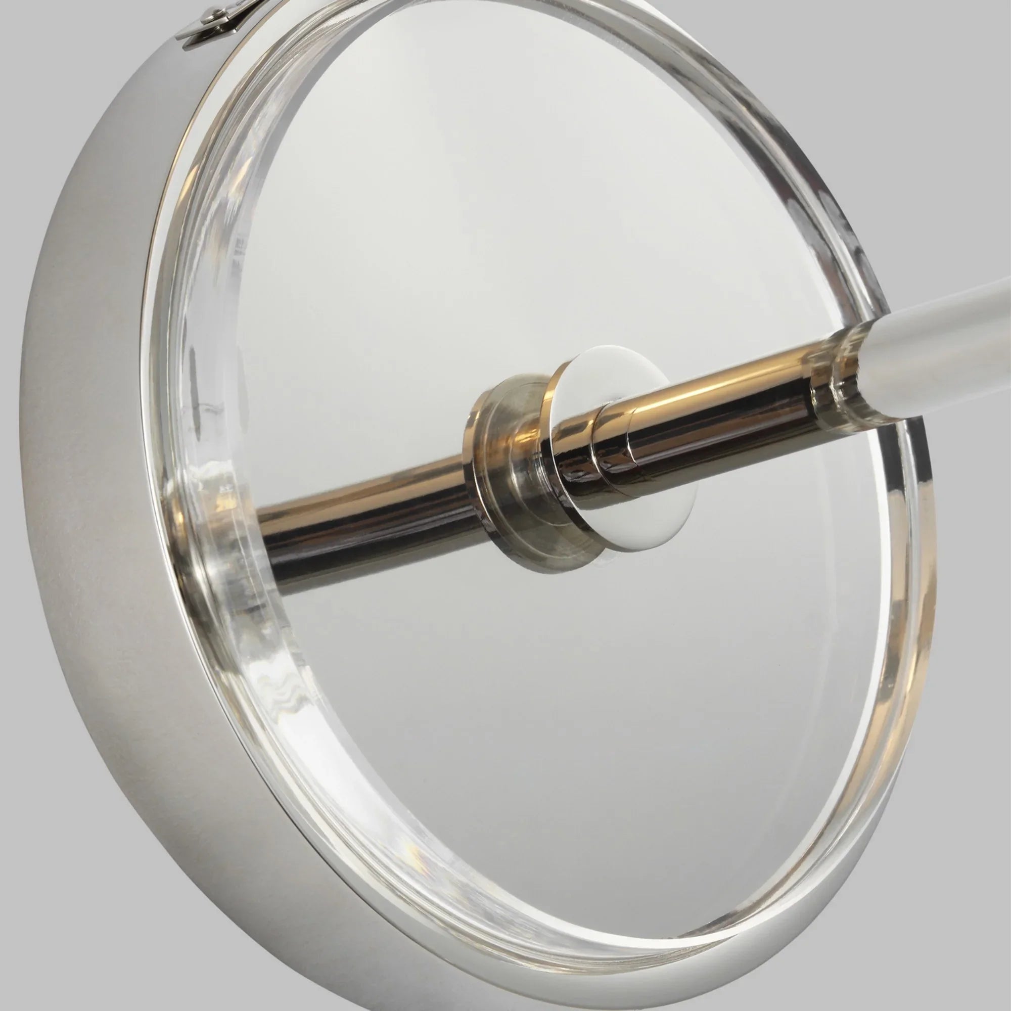 Robert 12" Wall Sconce, Polished Nickel Finish - Bees Lighting