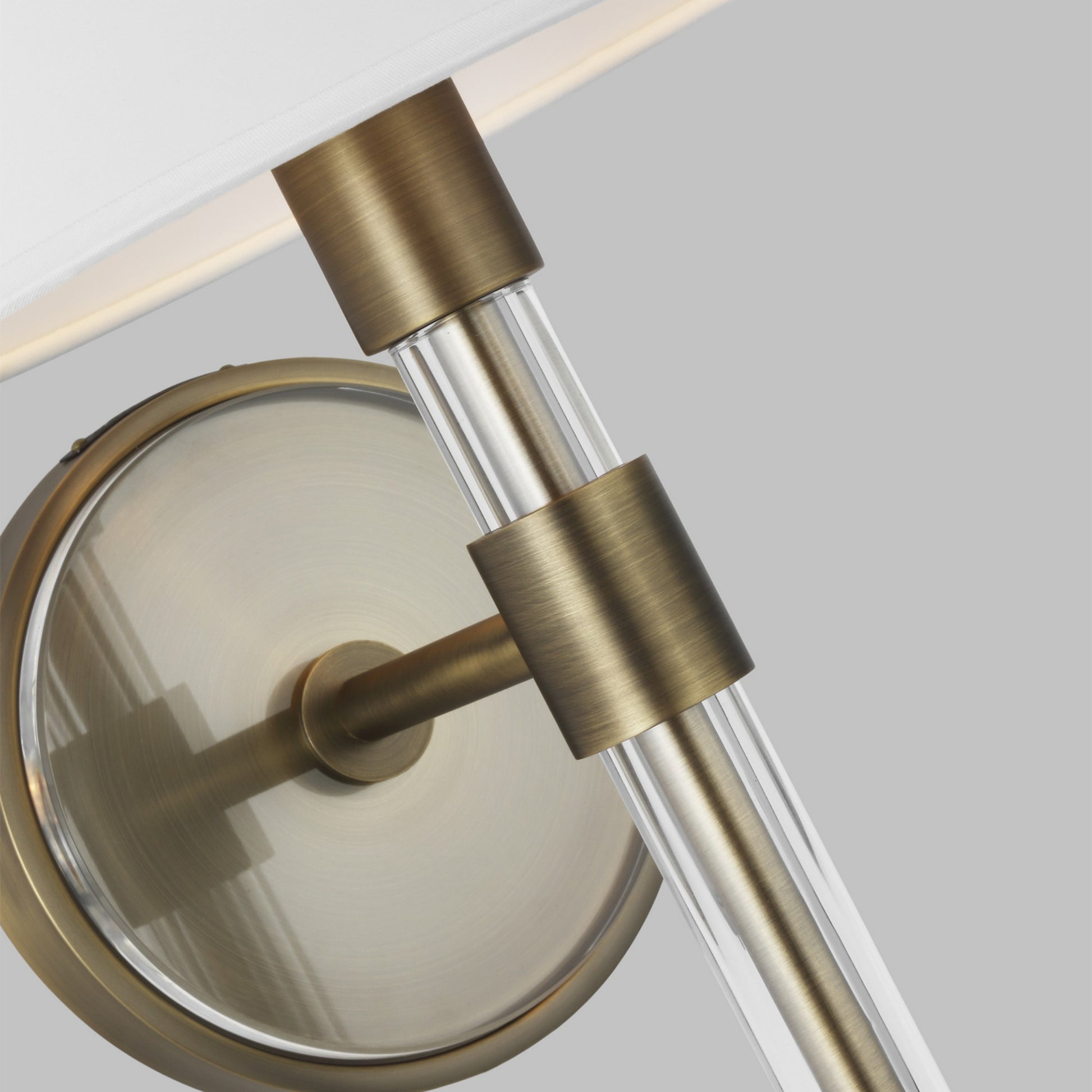 Robert 12" Wall Sconce, Time Worn Brass Finish - Bees Lighting