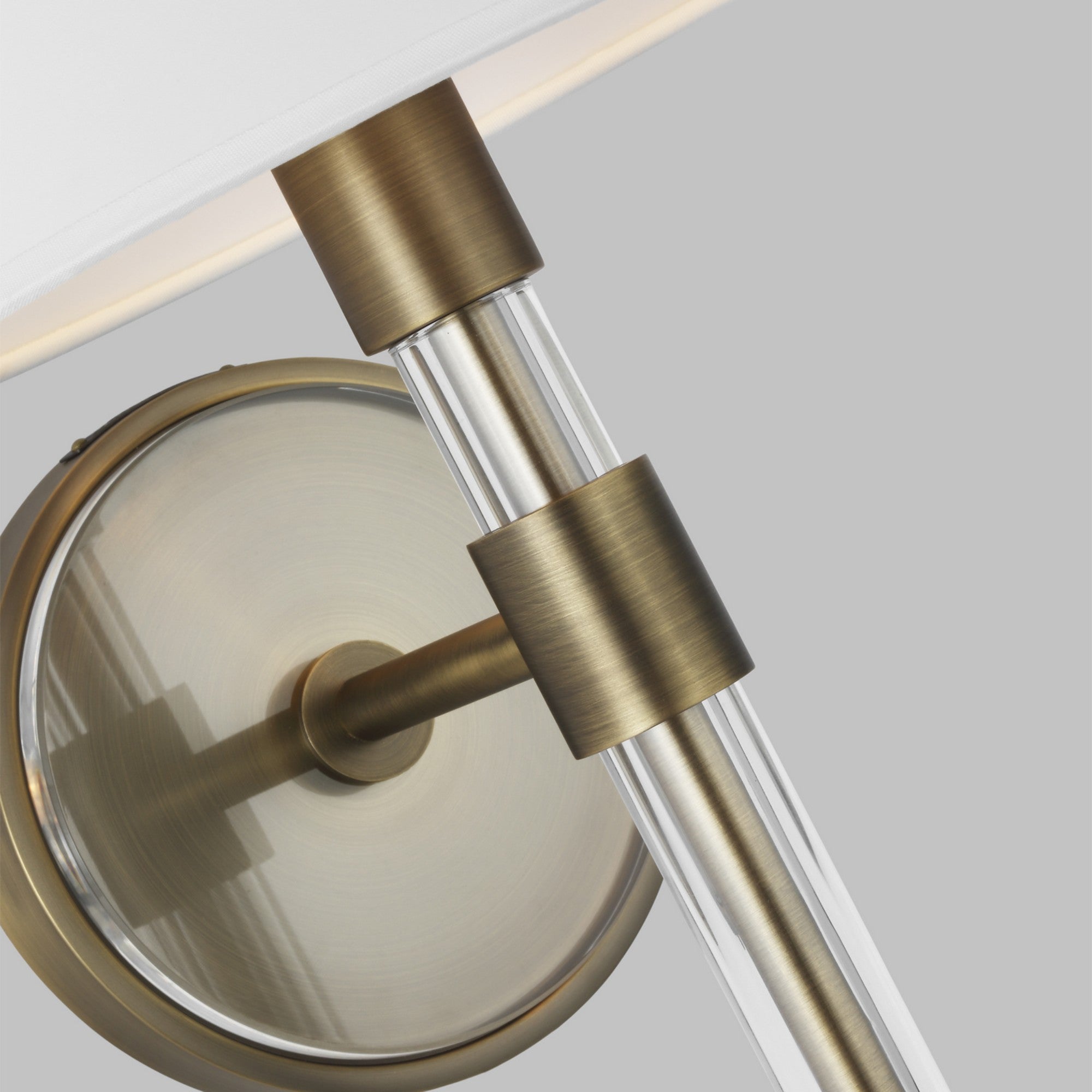 Robert 12" Wall Sconce, Time Worn Brass Finish - Bees Lighting