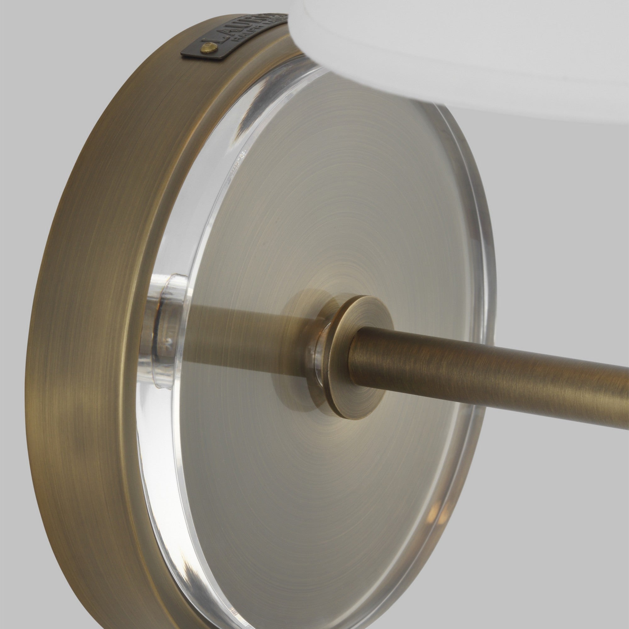 Robert 12" Wall Sconce, Time Worn Brass Finish - Bees Lighting