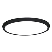Argo 15" LED Flush Mount, 3000K, Black Finish - Bees Lighting