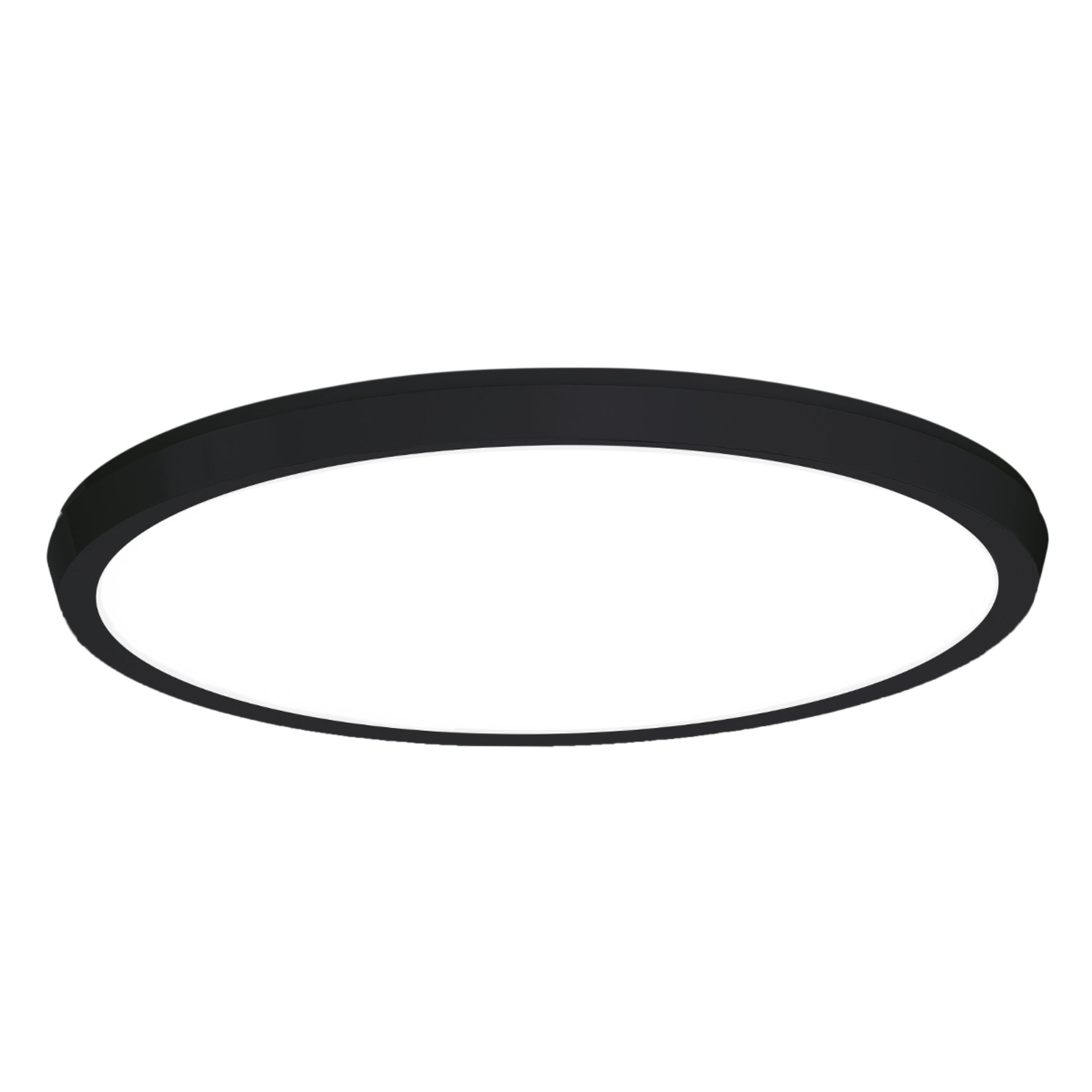 Argo 15" LED Flush Mount, 3000K, Black Finish - Bees Lighting