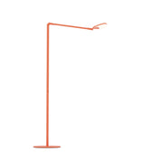 Splitty Matte Orange Contemporary LED Floor Lamp with USB Port - Bees Lighting