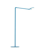 Splitty Matte Pacific Blue Contemporary LED Floor Lamp with USB Port - Bees Lighting