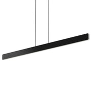 Sub 48 in. LED Pendant Light Single Black Finish - Bees Lighting