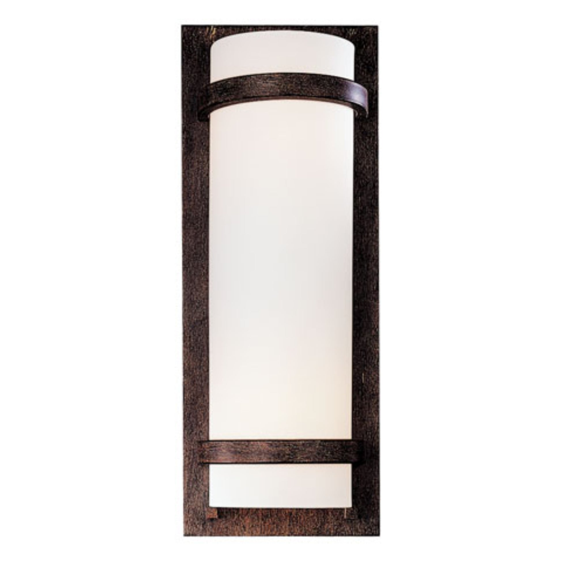 Fieldale Lodge 19" 2-Light Wall Sconce, Iron Oxide Finish - Bees Lighting