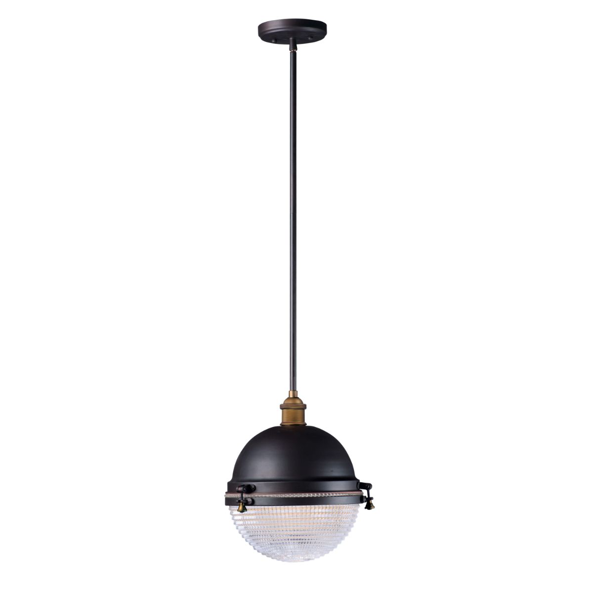 Portside 13 in. Outdoor Pendant Light Bronze Finish