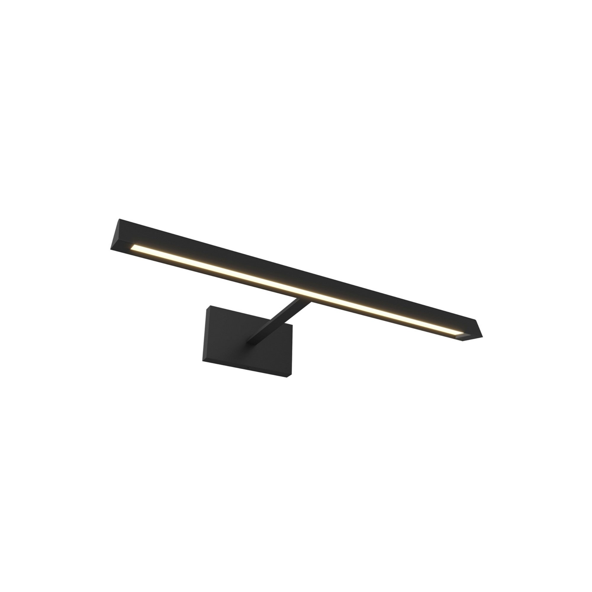 Dessau 18" LED Picture Light, 277V, Nightshade Black Finish - Bees Lighting