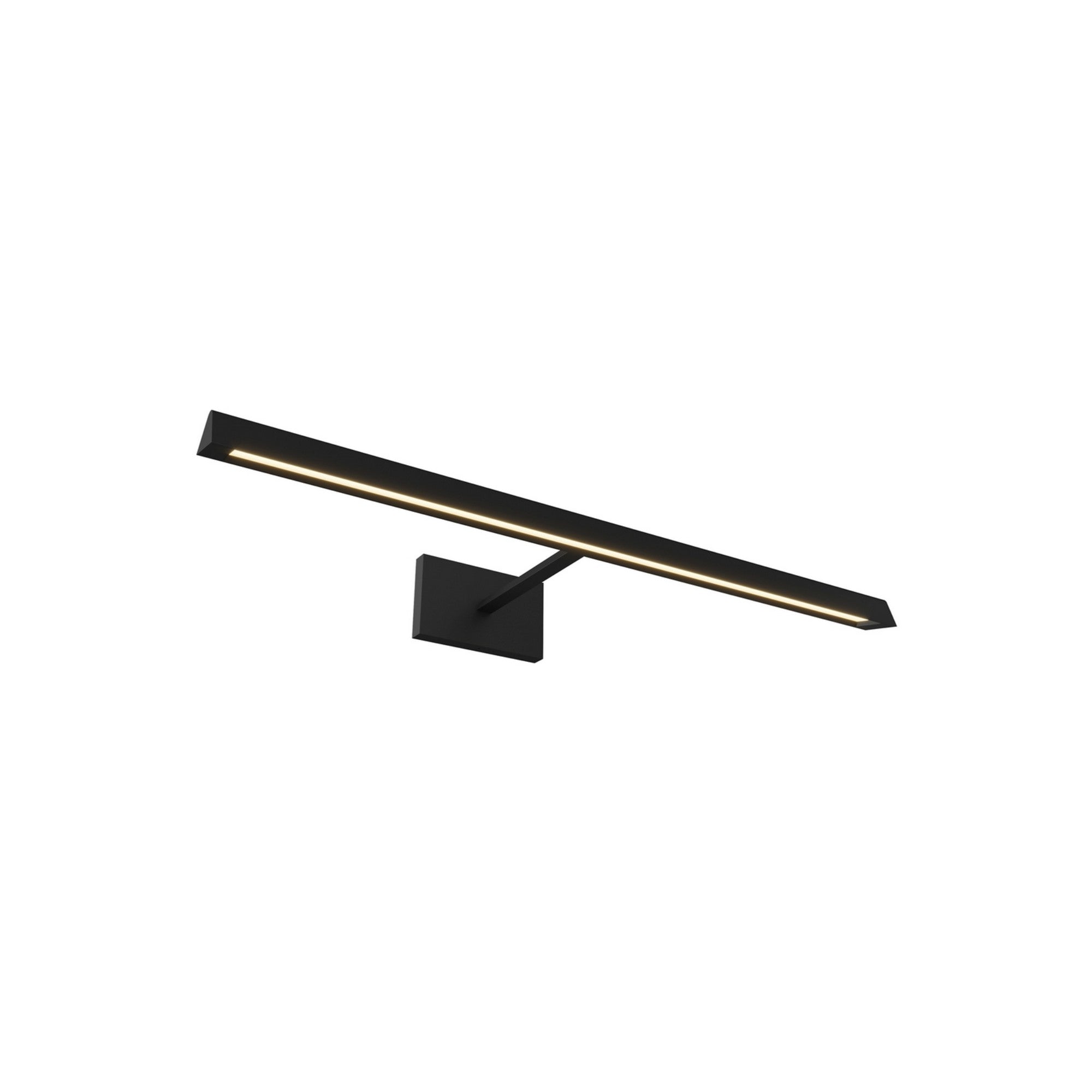 Dessau 24" LED Picture Light, 277V, Nightshade Black Finish - Bees Lighting