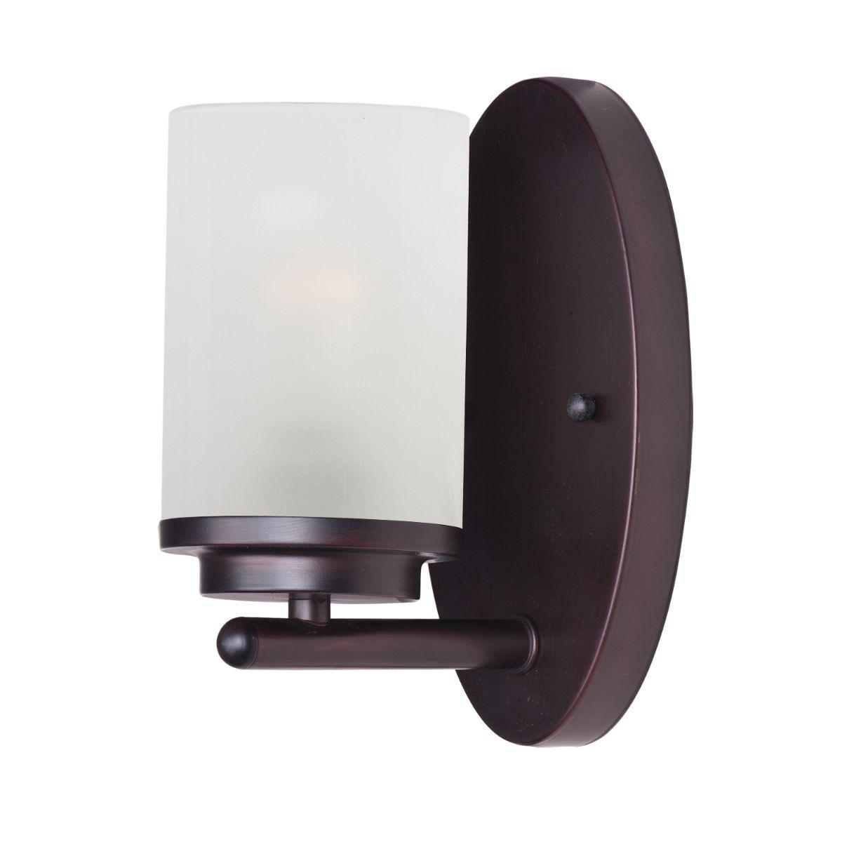 Corona 8 in. Armed Sconce with Frosted Glass - Bees Lighting