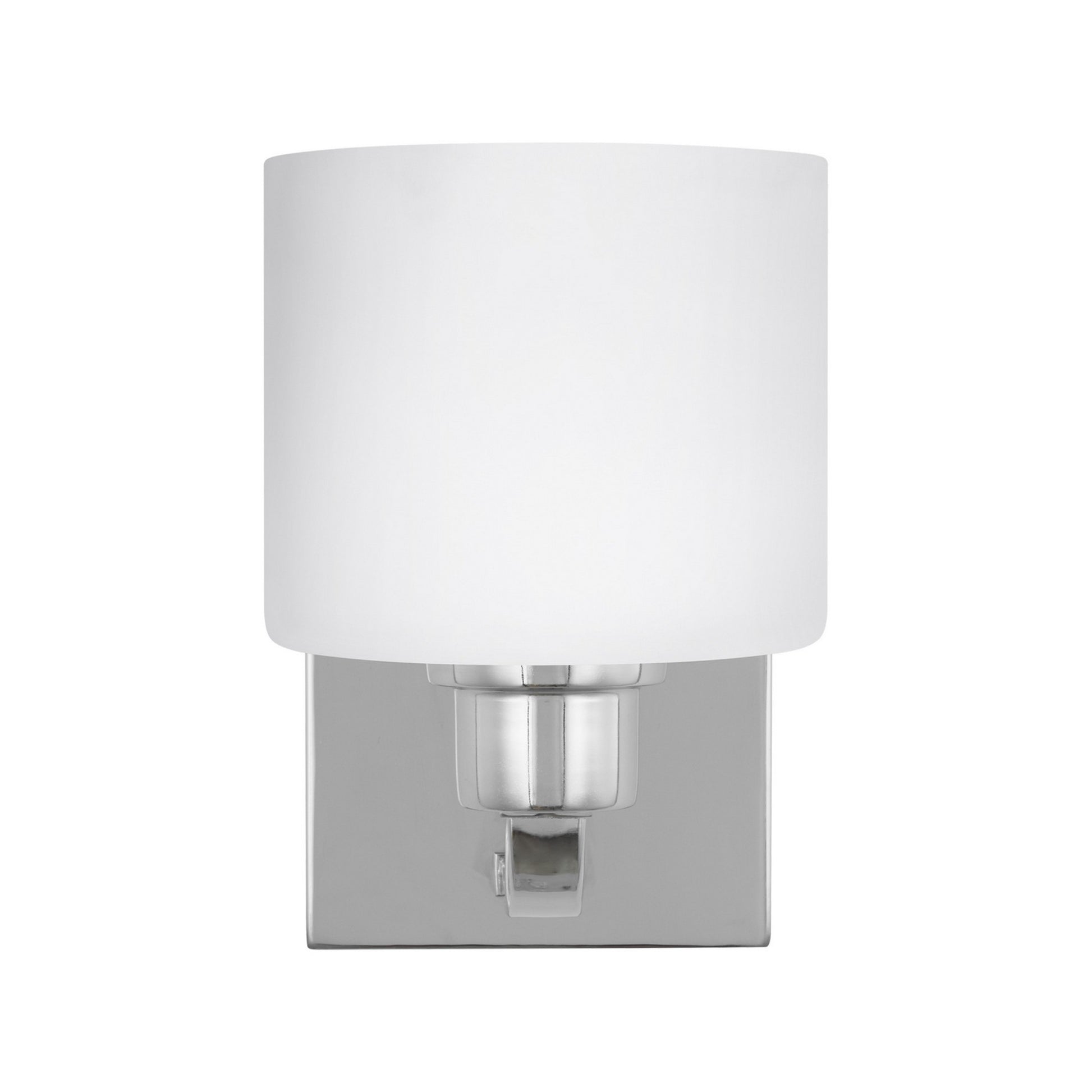 Canfield 8" LED Bathroom Sconce, Chrome Finish - Bees Lighting