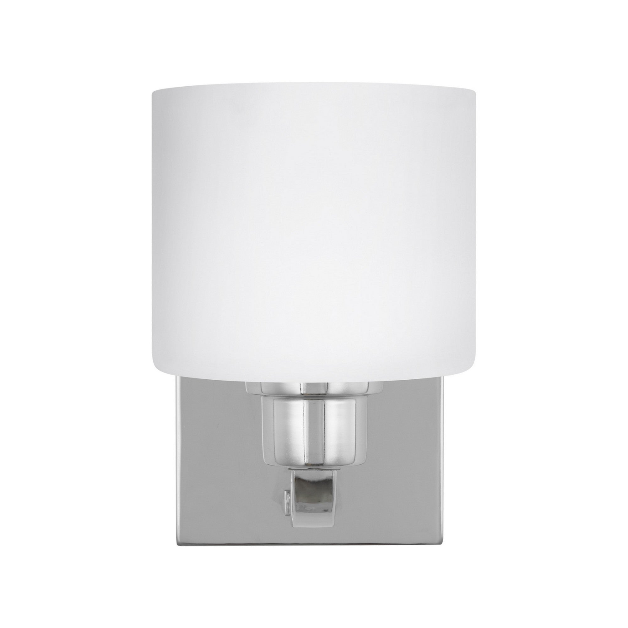 Canfield 8" LED Bathroom Sconce, Chrome Finish - Bees Lighting
