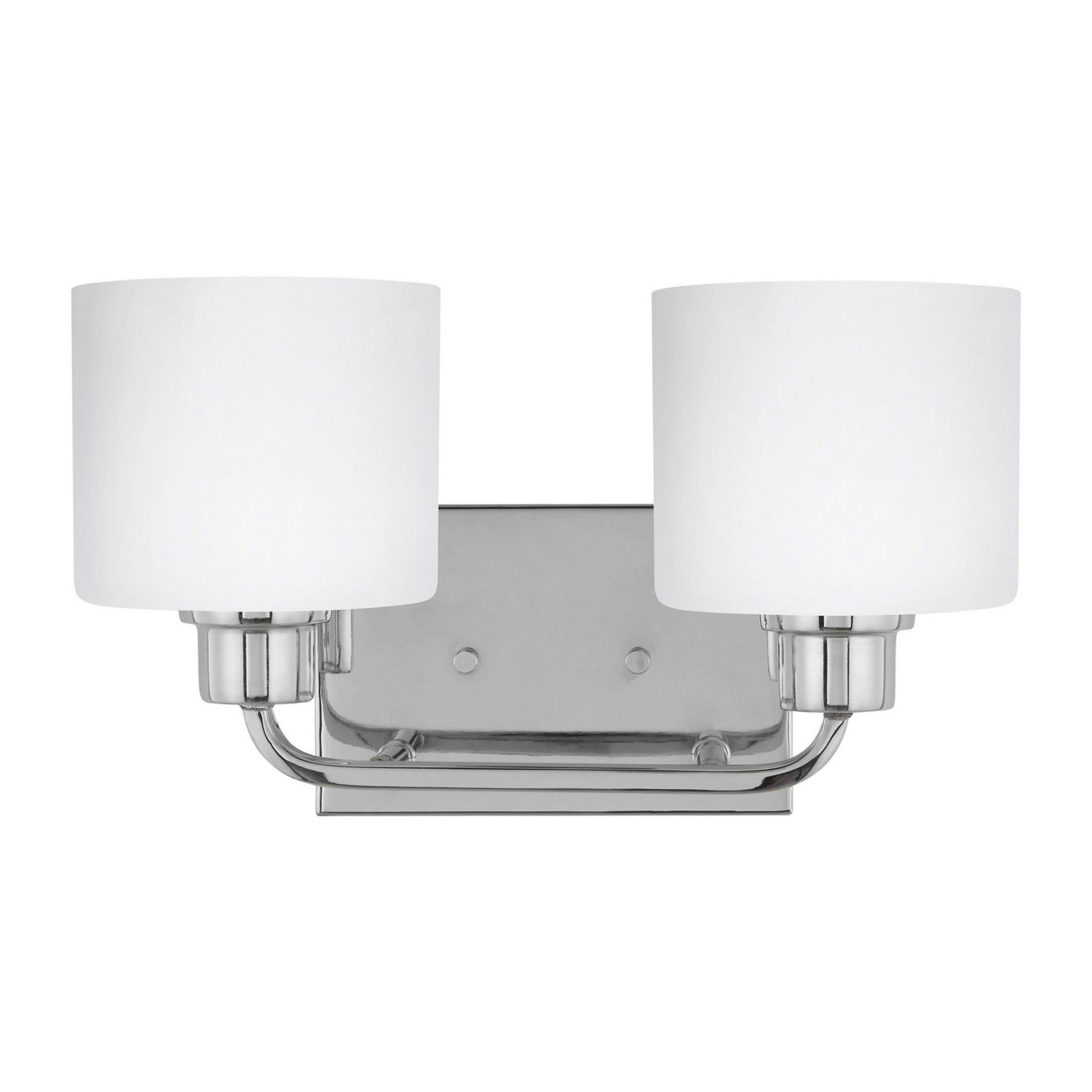 Canfield 14" 2-Light LED Bathroom Vanity, Chrome Finish - Bees Lighting