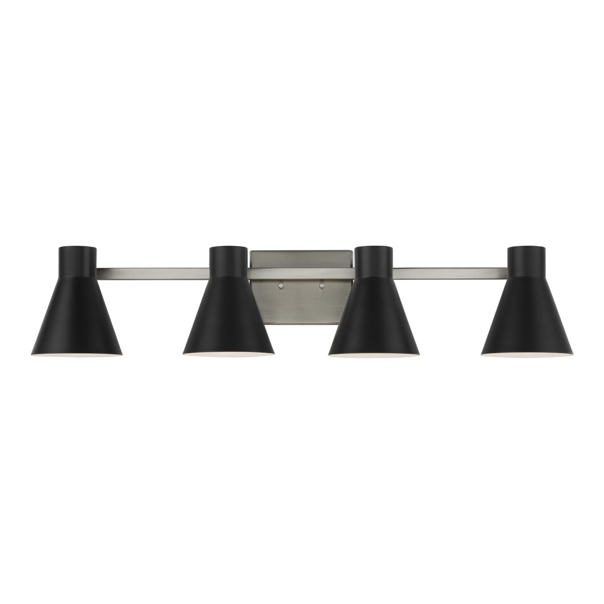 Towner 35" 4-Light Bathroom Vanity, Brushed Nickel Finish - Bees Lighting
