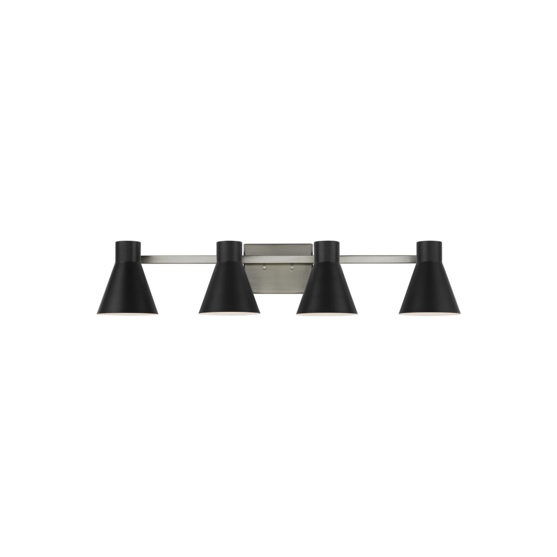 Towner 35" 4-Light LED Bathroom Vanity, Brushed Nickel Finish - Bees Lighting