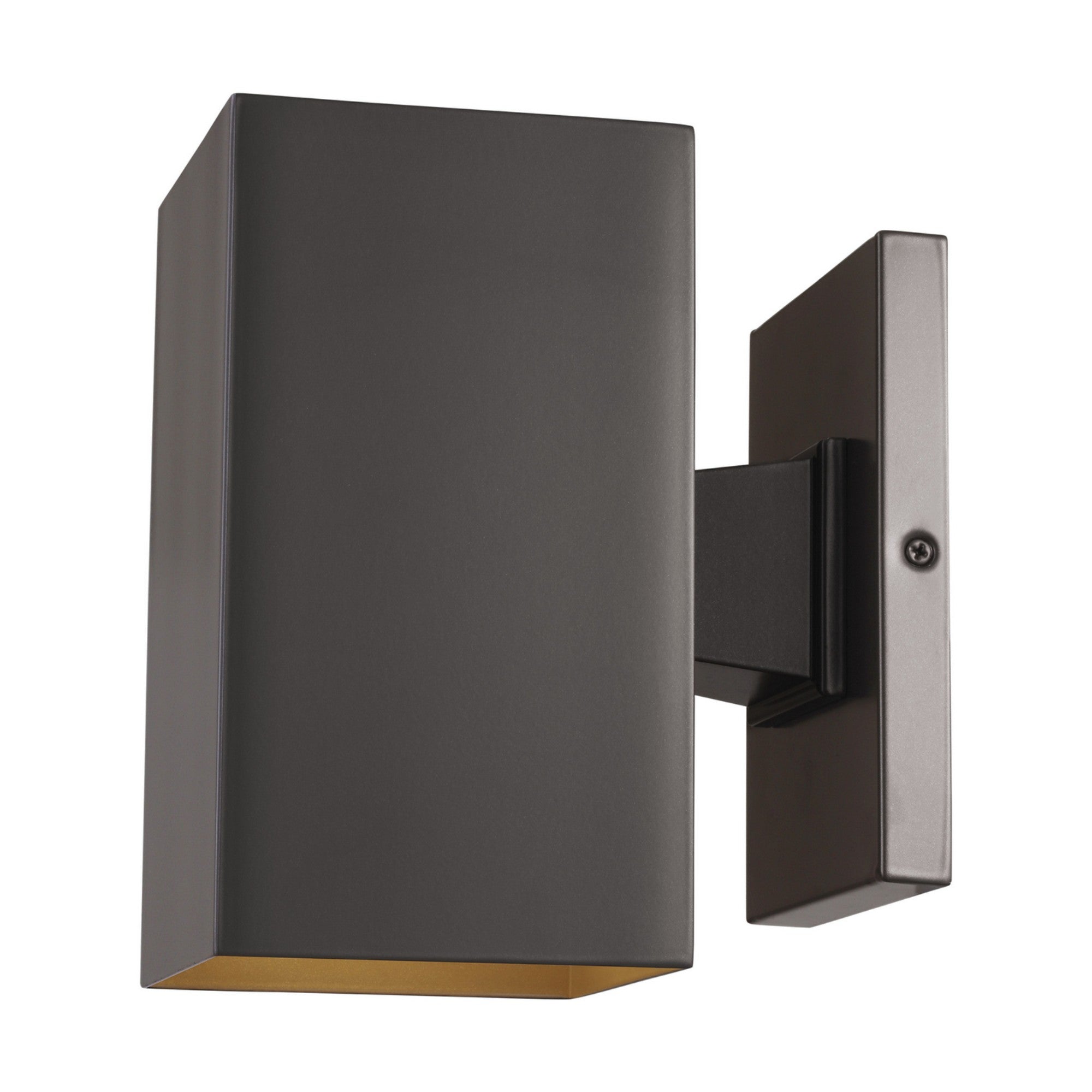 Pohl 9" Medium Outdoor Wall Lantern, Bronze Finish - Bees Lighting