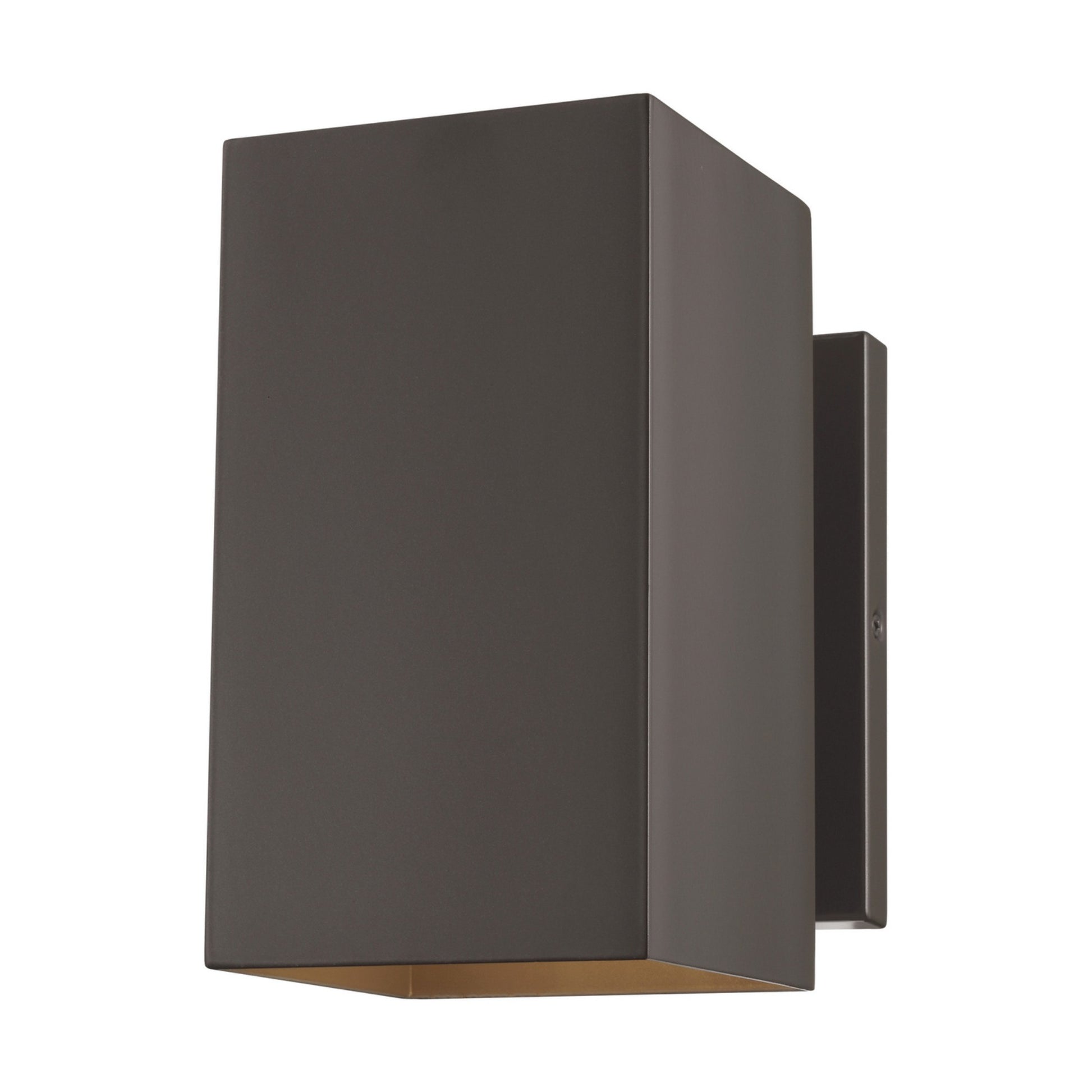 Pohl 9" Medium Outdoor Wall Lantern, Bronze Finish - Bees Lighting