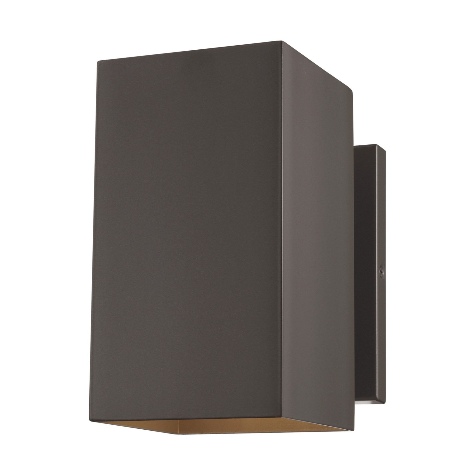 Pohl 9" Medium Outdoor Wall Lantern, Bronze Finish - Bees Lighting