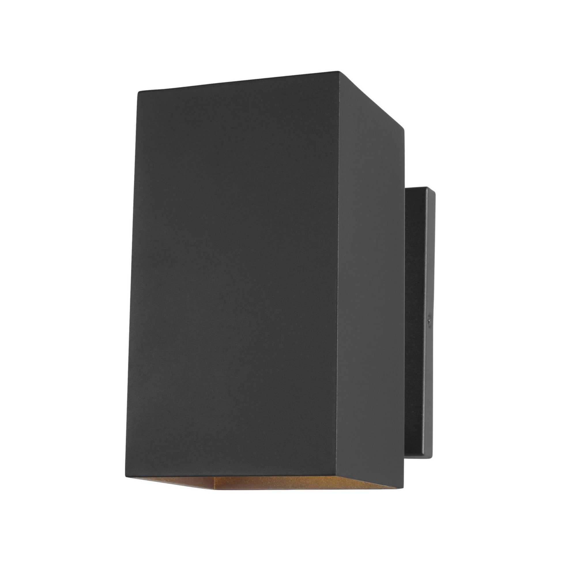 Pohl 9" Medium LED Outdoor Wall Lantern, Black Finish - Bees Lighting