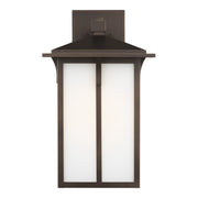 Tomek 18" Large Outdoor Wall Lantern, Antique Bronze Finish - Bees Lighting