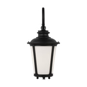 Cape May 30" LED X-Large Outdoor Wall Lantern, Black Finish - Bees Lighting